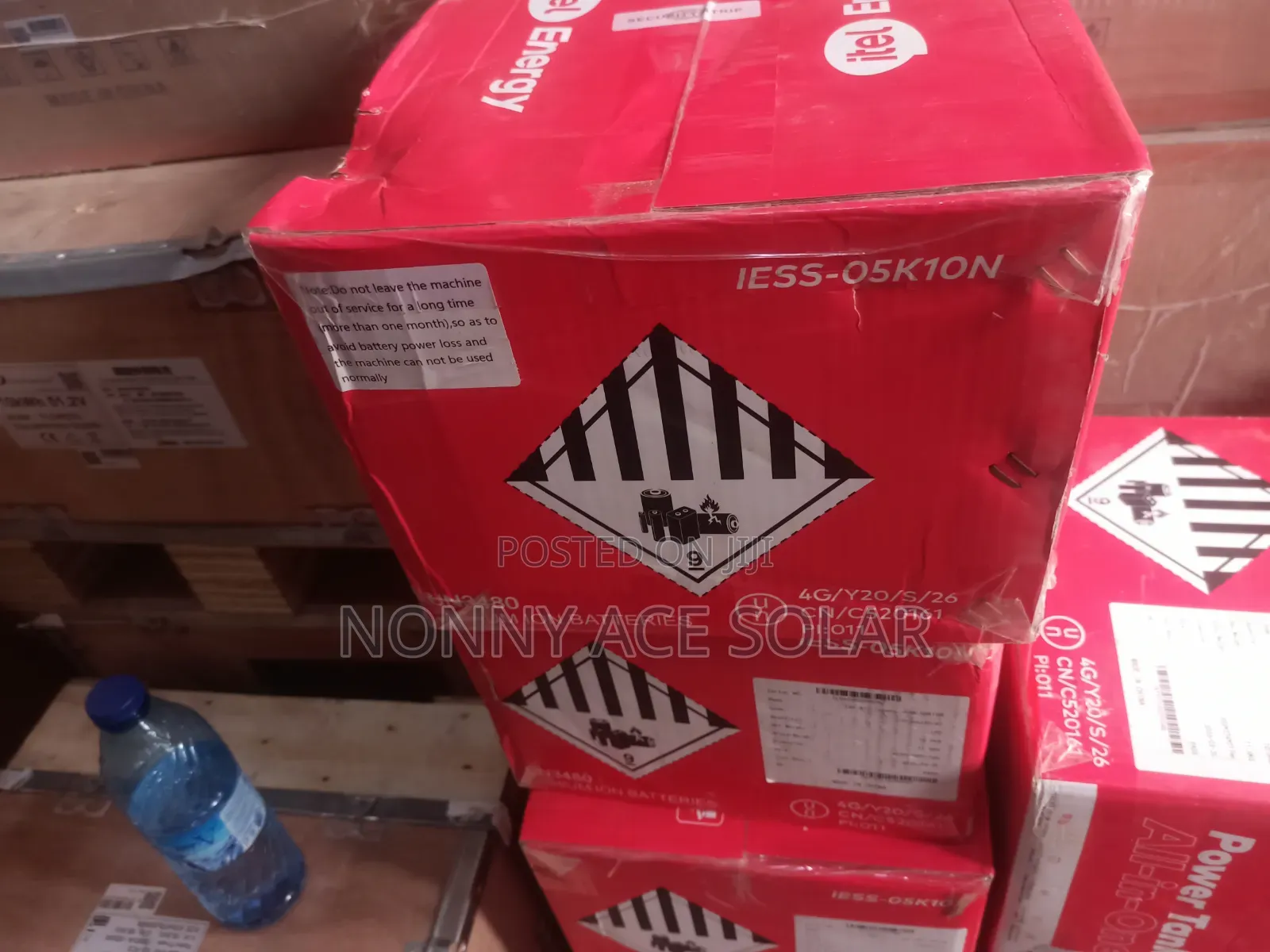 Itel Power Tank 500watts Inverter and 1kwh Lithium Battery Solar Gen