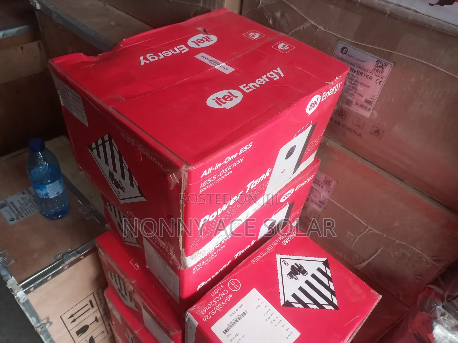Itel Power Tank 500watts Inverter and 1kwh Lithium Battery Solar Gen
