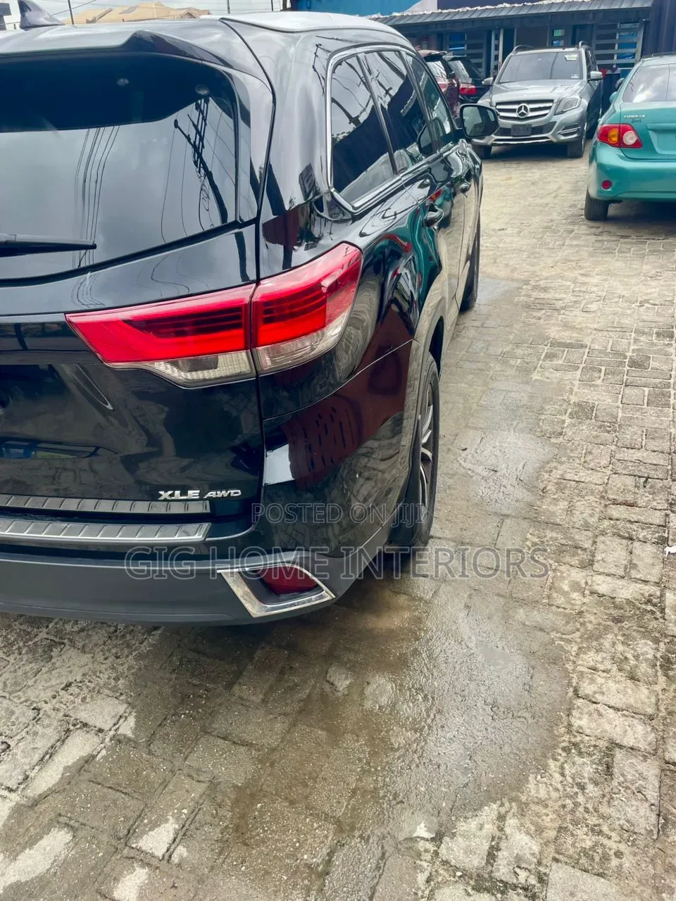 Toyota Highlander XLE 2019 Black