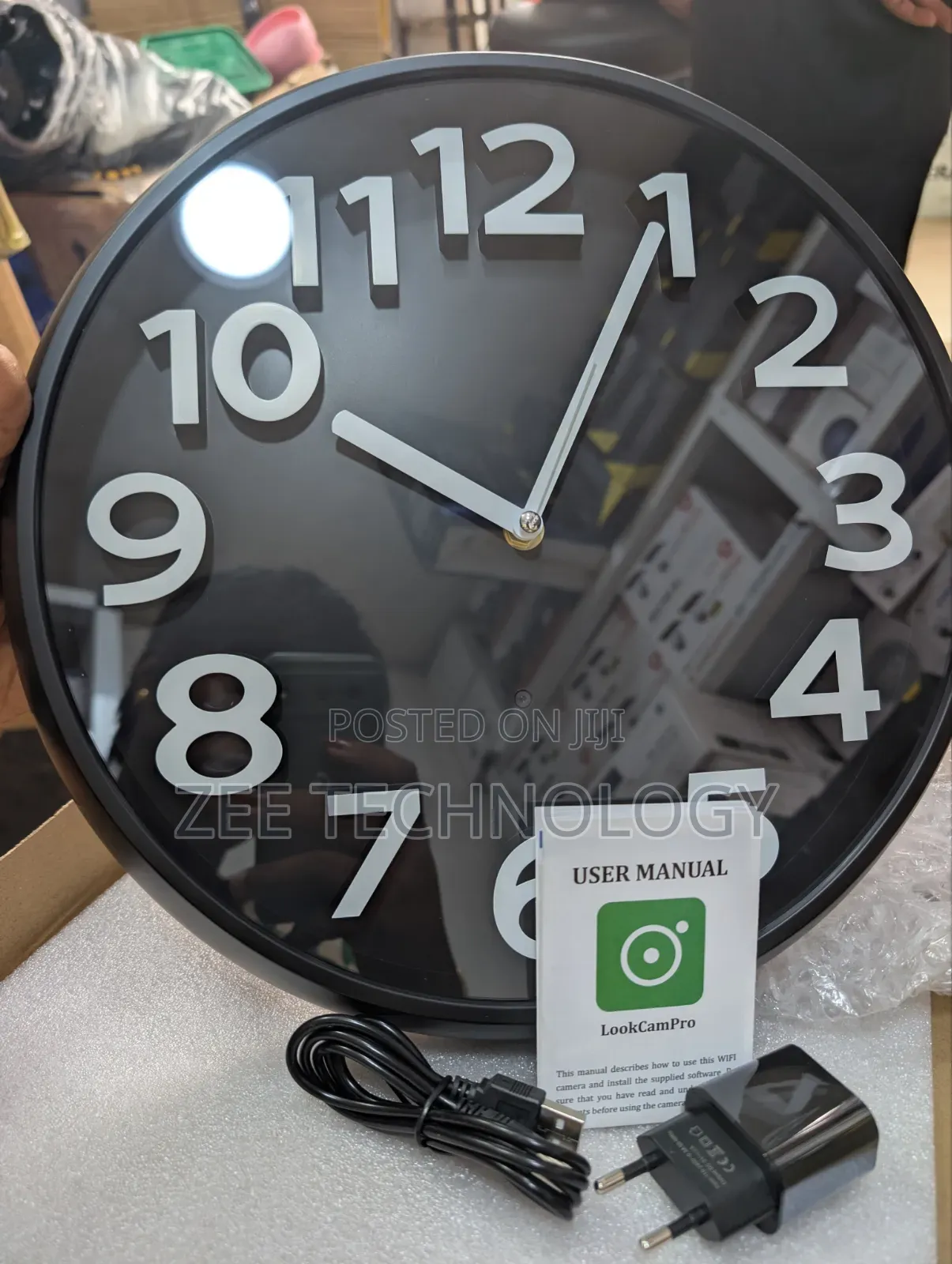 Wall Clock Soy Camera