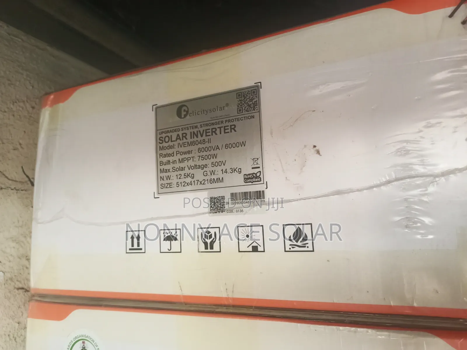 Felicity 6kva 48v Hybrid Inverter Available
