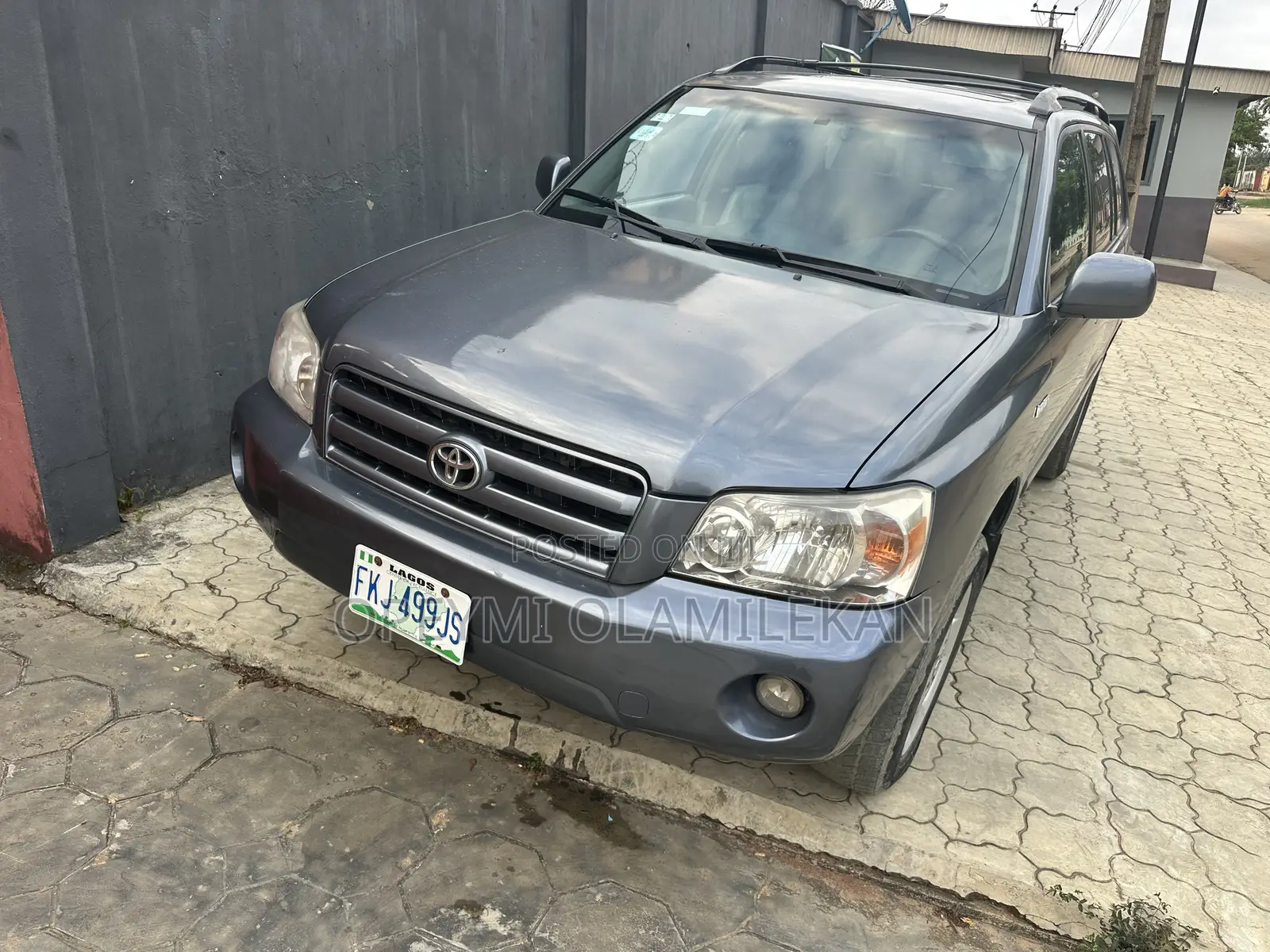 Toyota Highlander Limited V6 2005 Blue