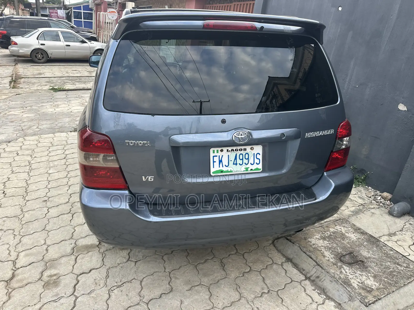 Toyota Highlander Limited V6 2005 Blue