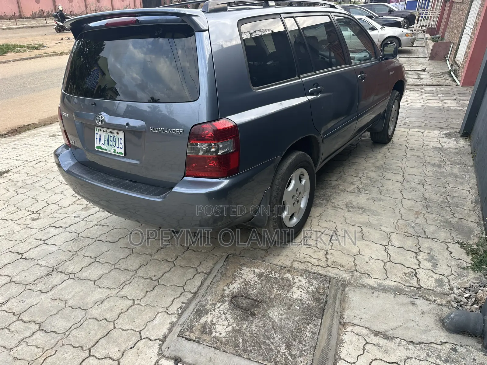 Toyota Highlander Limited V6 2005 Blue