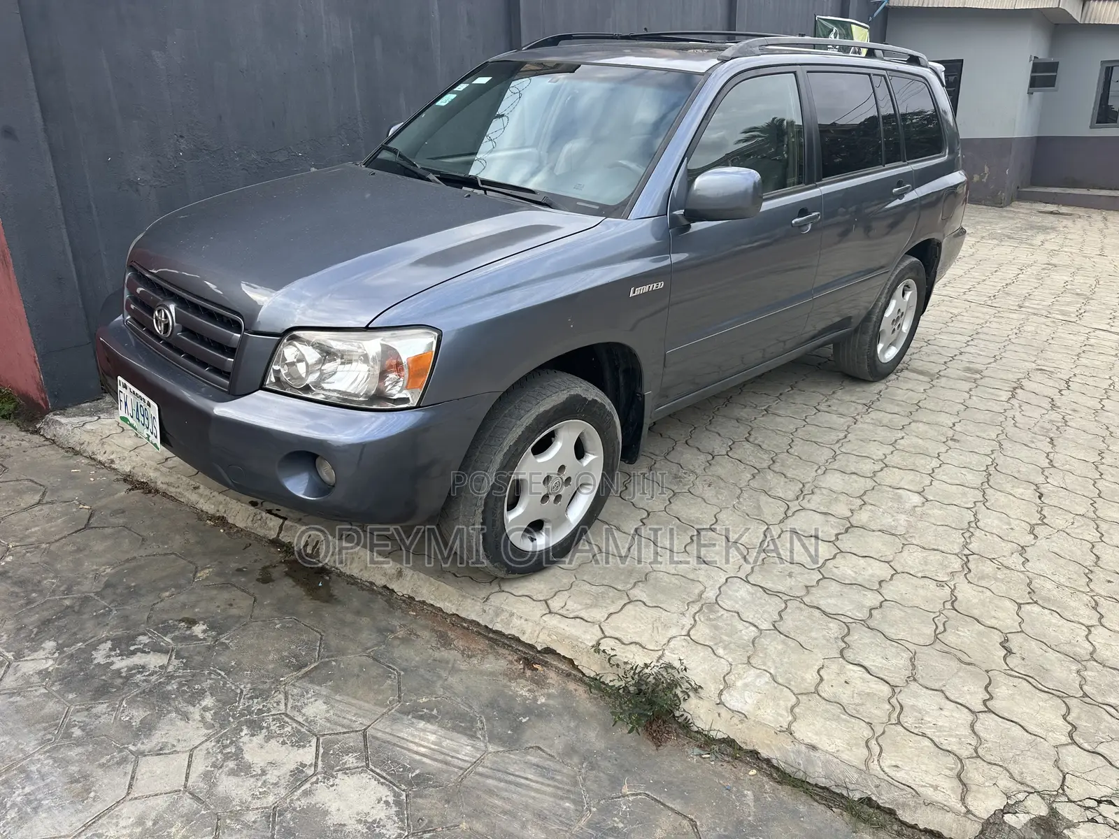 Toyota Highlander Limited V6 2005 Blue
