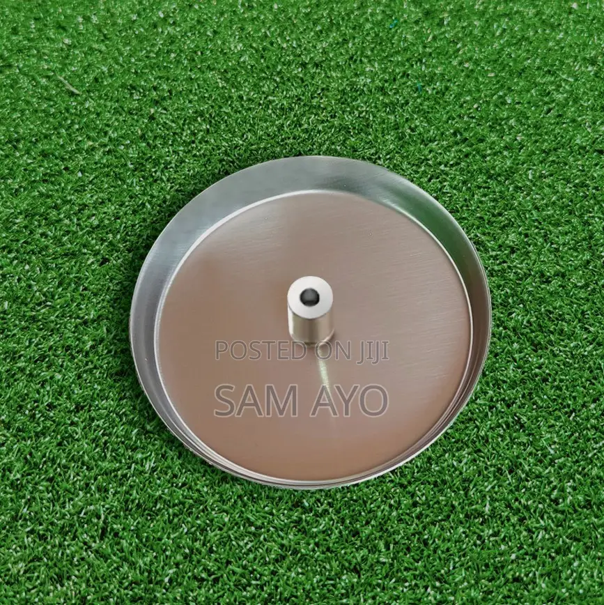 Golf Practice Hole Putting Cup Flag Stainless Steel Golf Hole + Flag