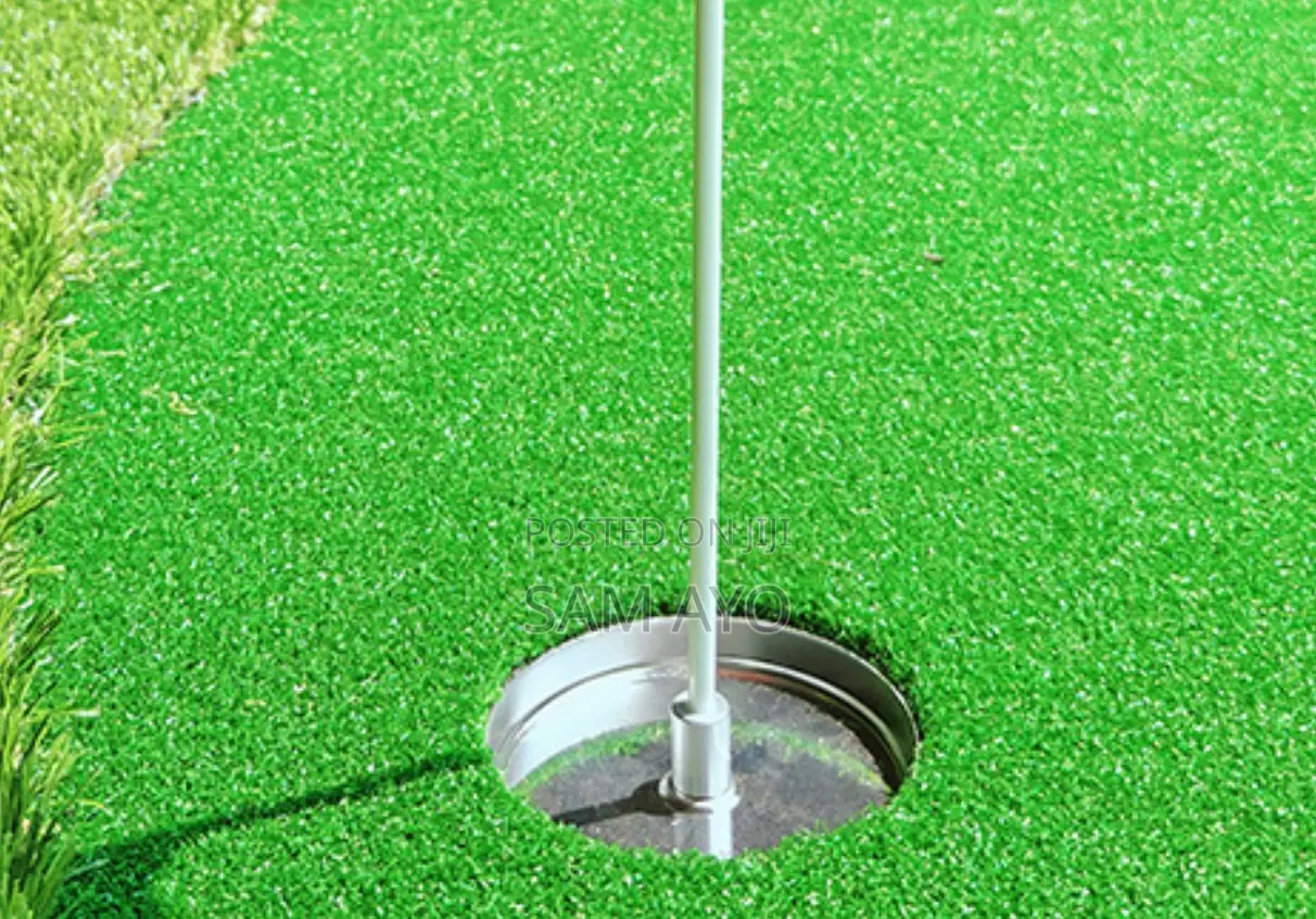 Golf Practice Hole Putting Cup Flag Stainless Steel Golf Hole + Flag