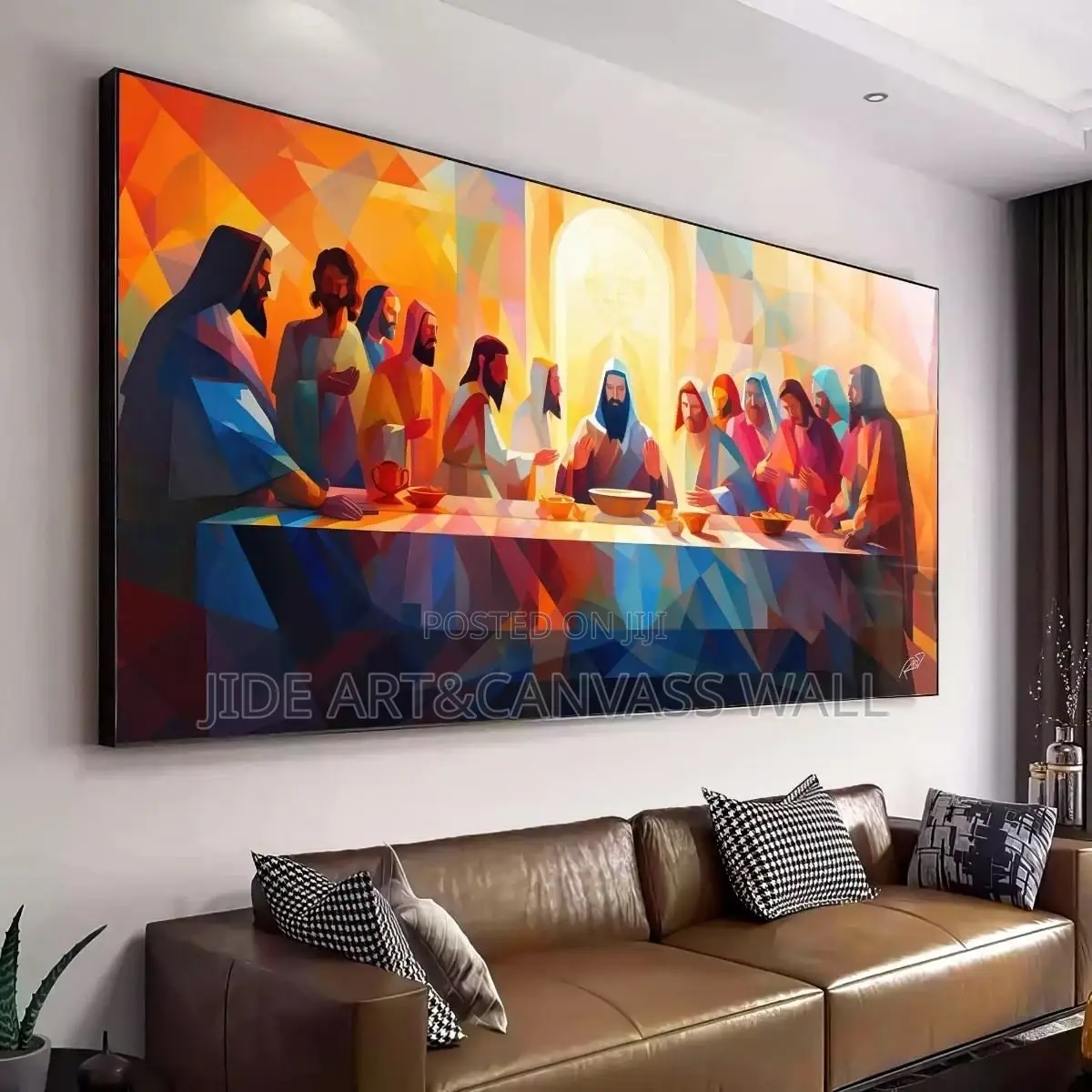 The Last Supper Wall Wooden Frame