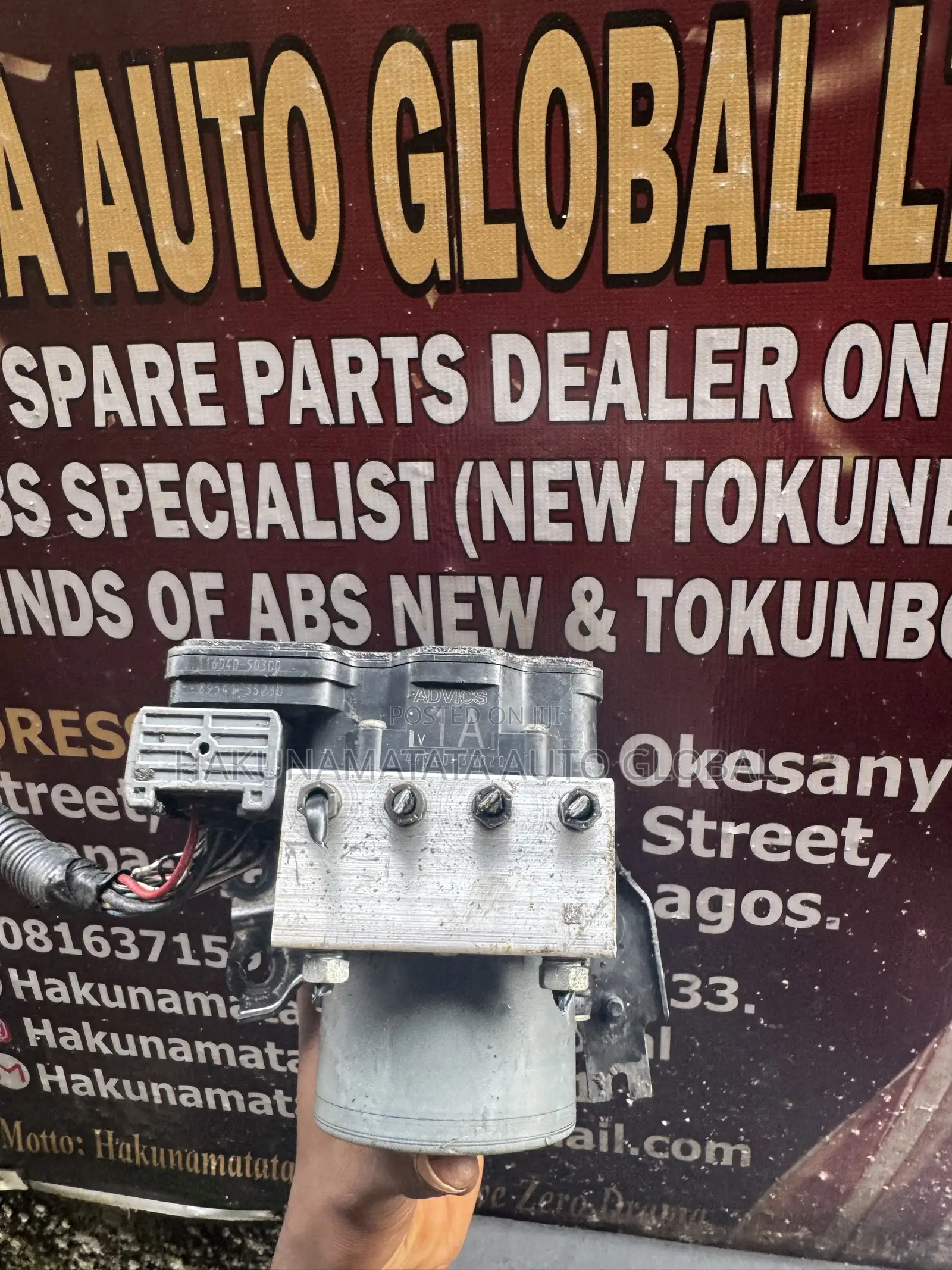 Toyota 4Runner ABS Control Module 2020–2024