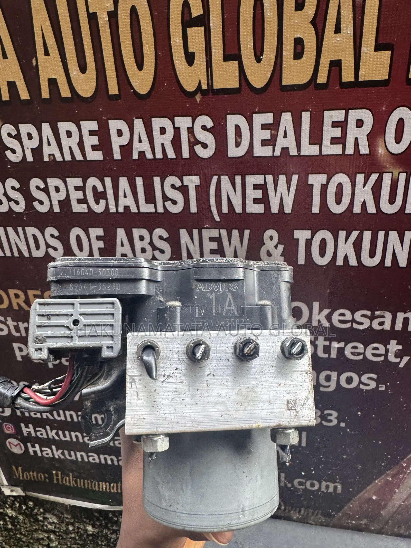 Toyota 4Runner ABS Control Module 2020–2024