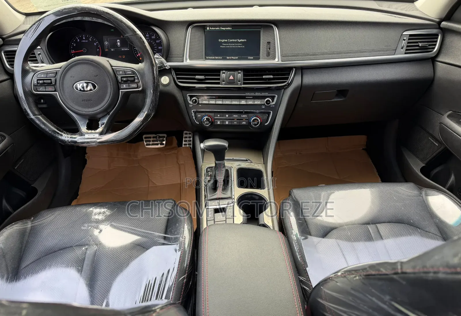 Kia Optima SXL Turbo Sedan FWD (2.0L 4cyl 6A) 2016 Gray