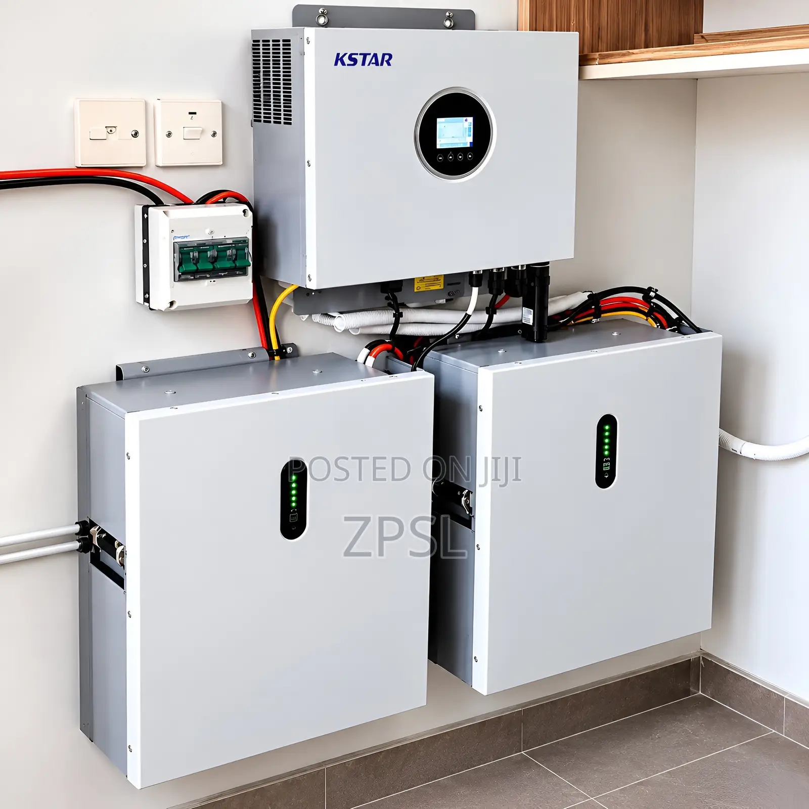 Kstar 6kva Hybrid Inverter + 10.24kwh Lithium Battery