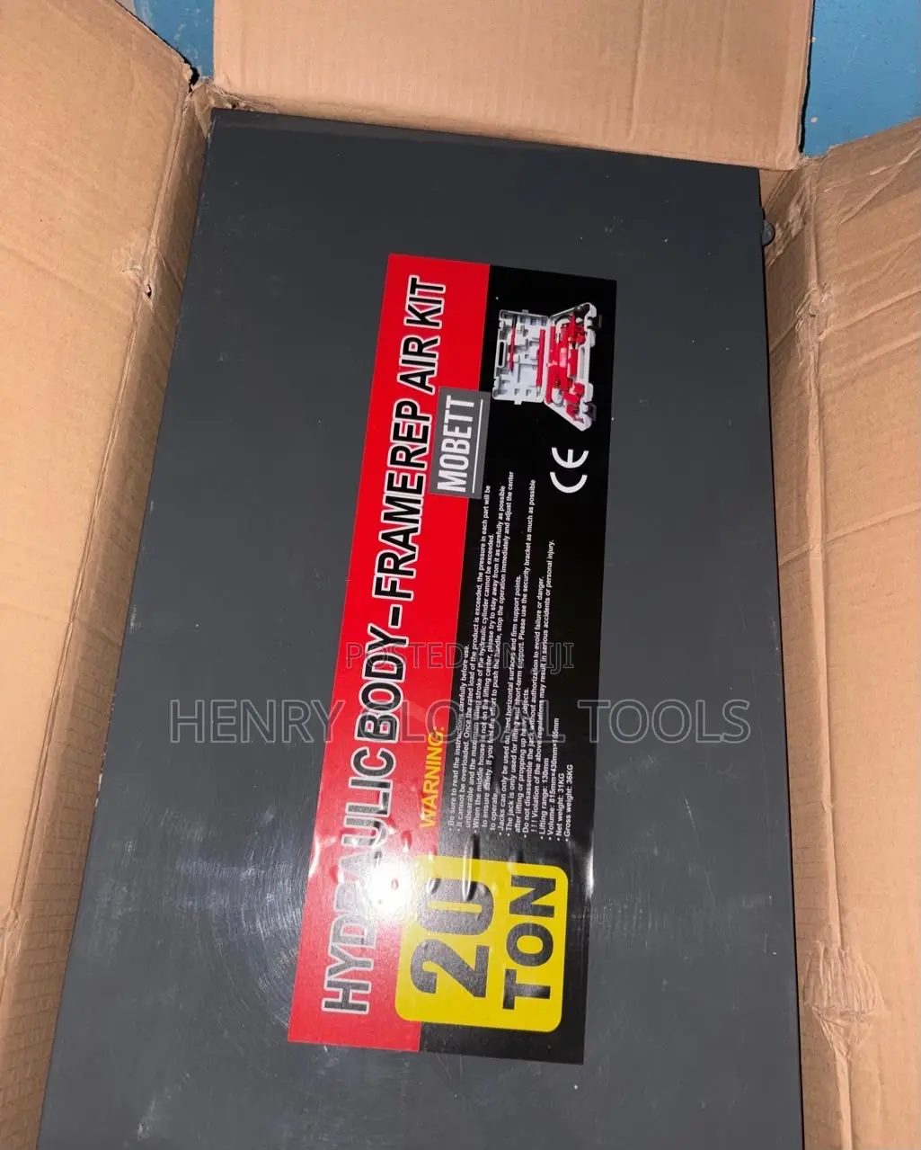 20-Ton Hydraulic Body Frame Repair Air Kit