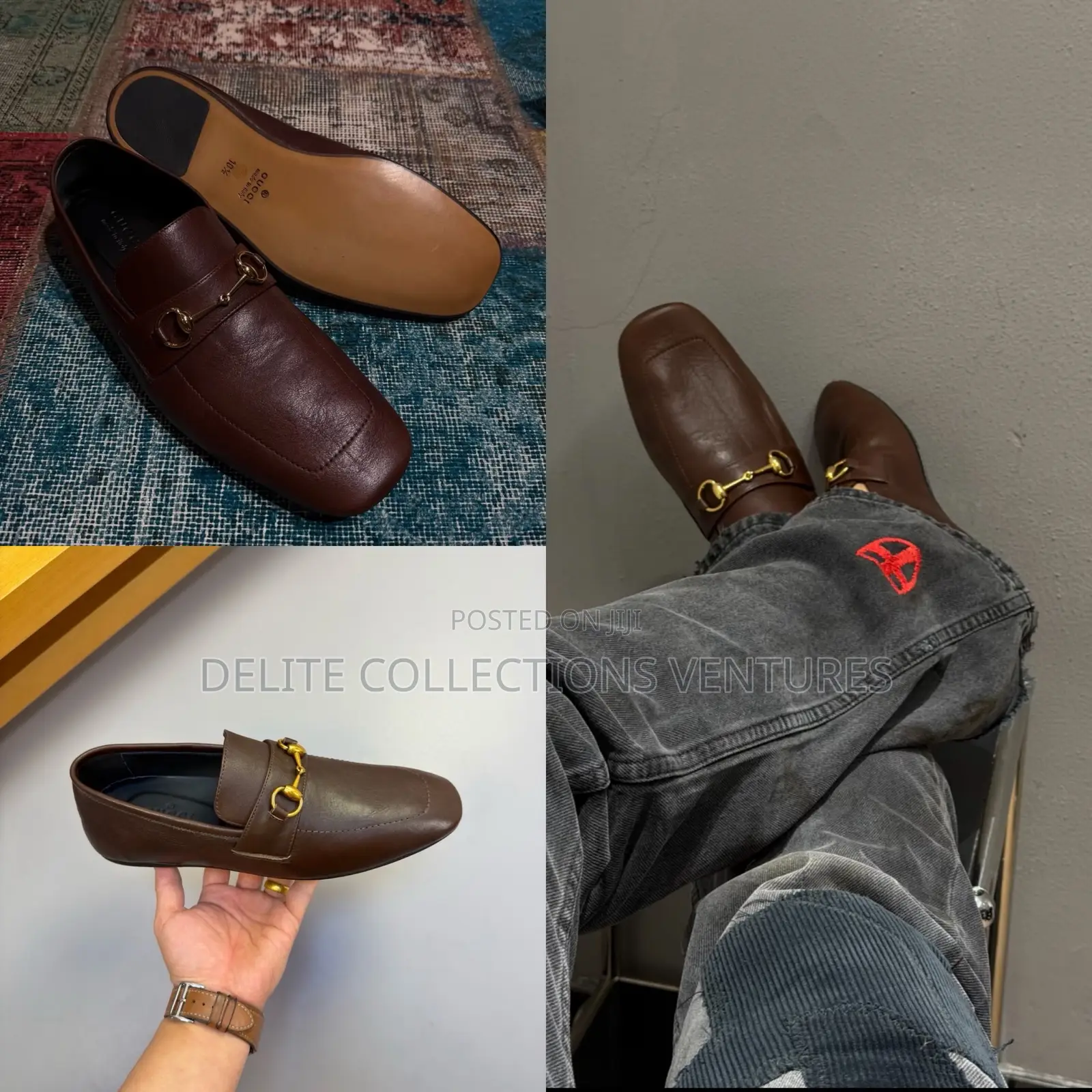 *Original Gucci Demna New Men’s Loafer Kicks /