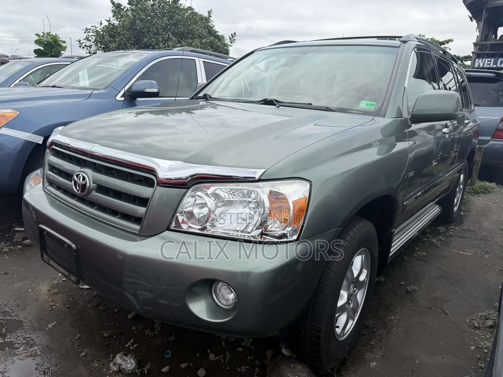 Toyota Highlander 2006 Green