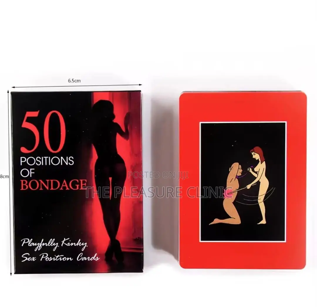 50 Positions of Bondage Card Game for Couples