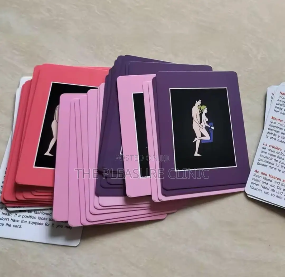 50 Positions of Bondage Card Game for Couples