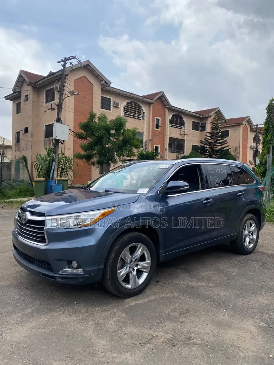 Toyota Highlander 2015 Blue