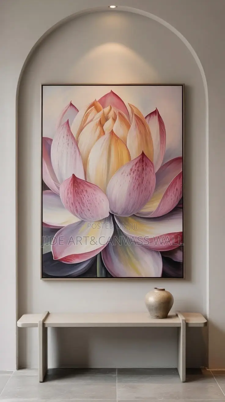 Matte Canvas Wall Art Frame