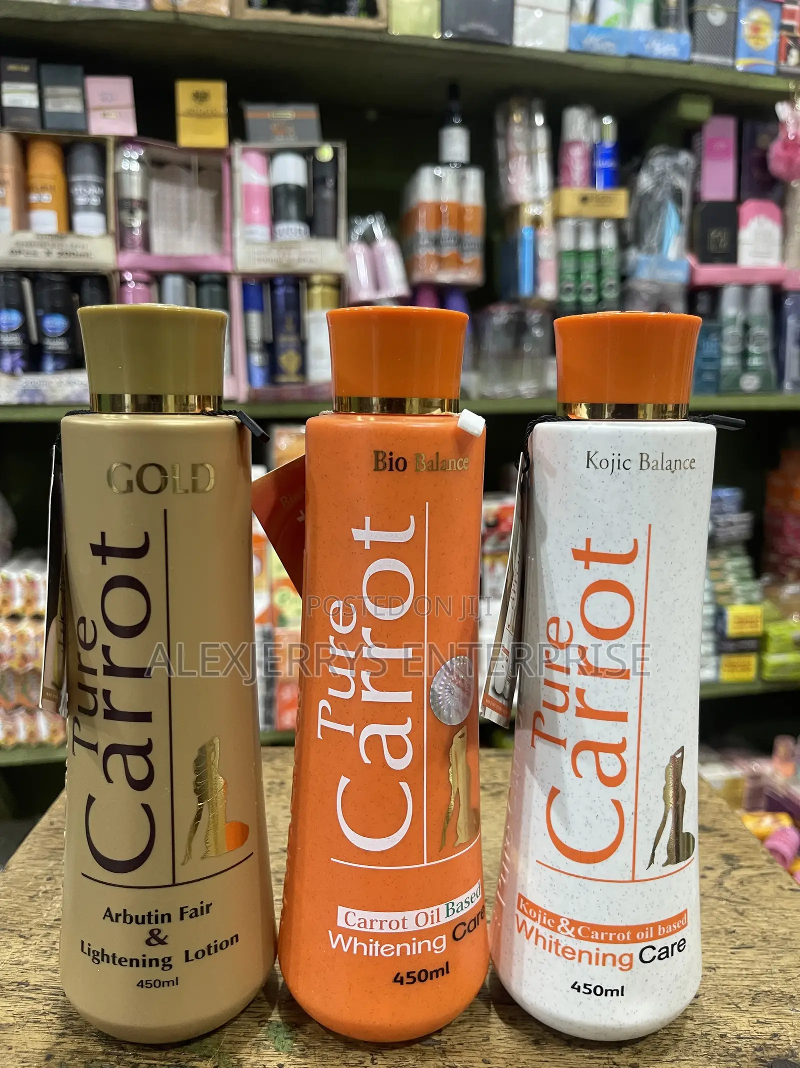 Pure Carrot Whitening Care Lotion – Gold, Bio Balance Kojic Balance