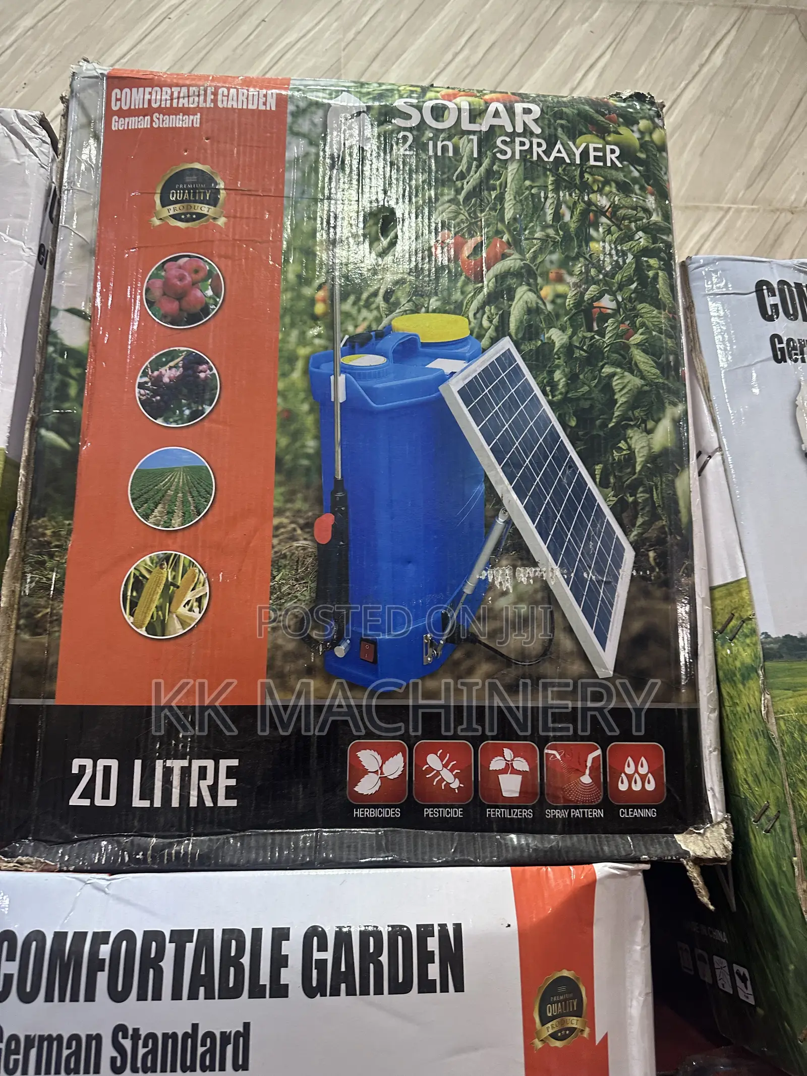 20-Litre Solar 2-in-1 Knapsack Sprayer
