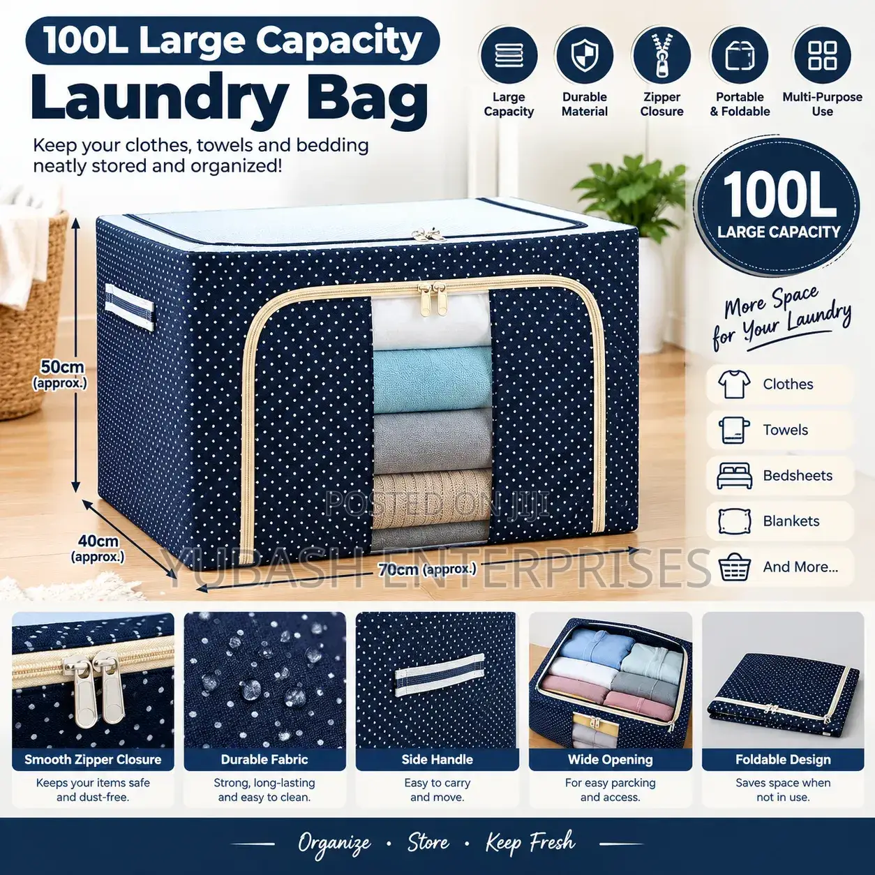 100l Laundry Bag