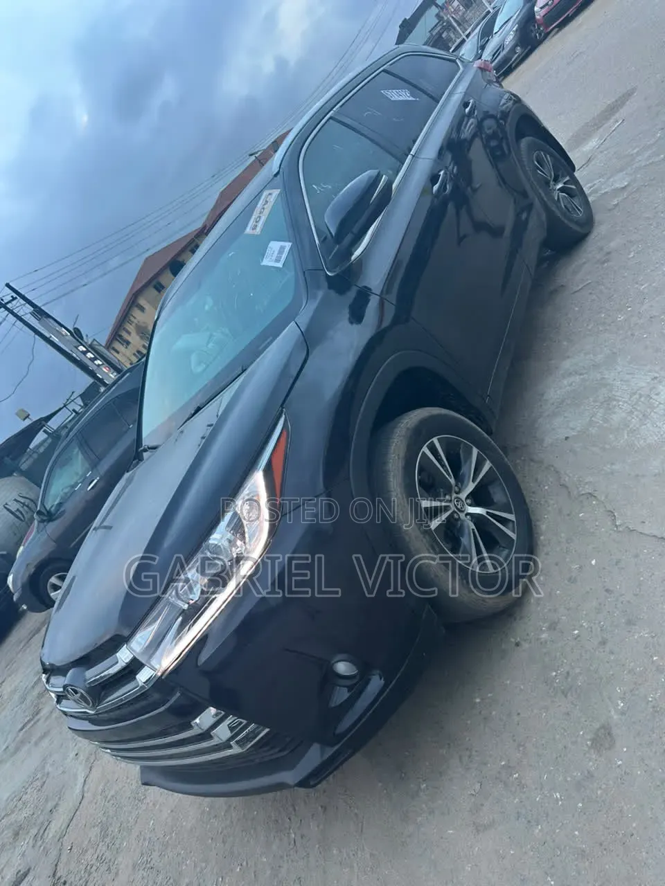 Toyota Highlander XLE V6 4x2 (3.5L 6cyl 6A) 2016 Black