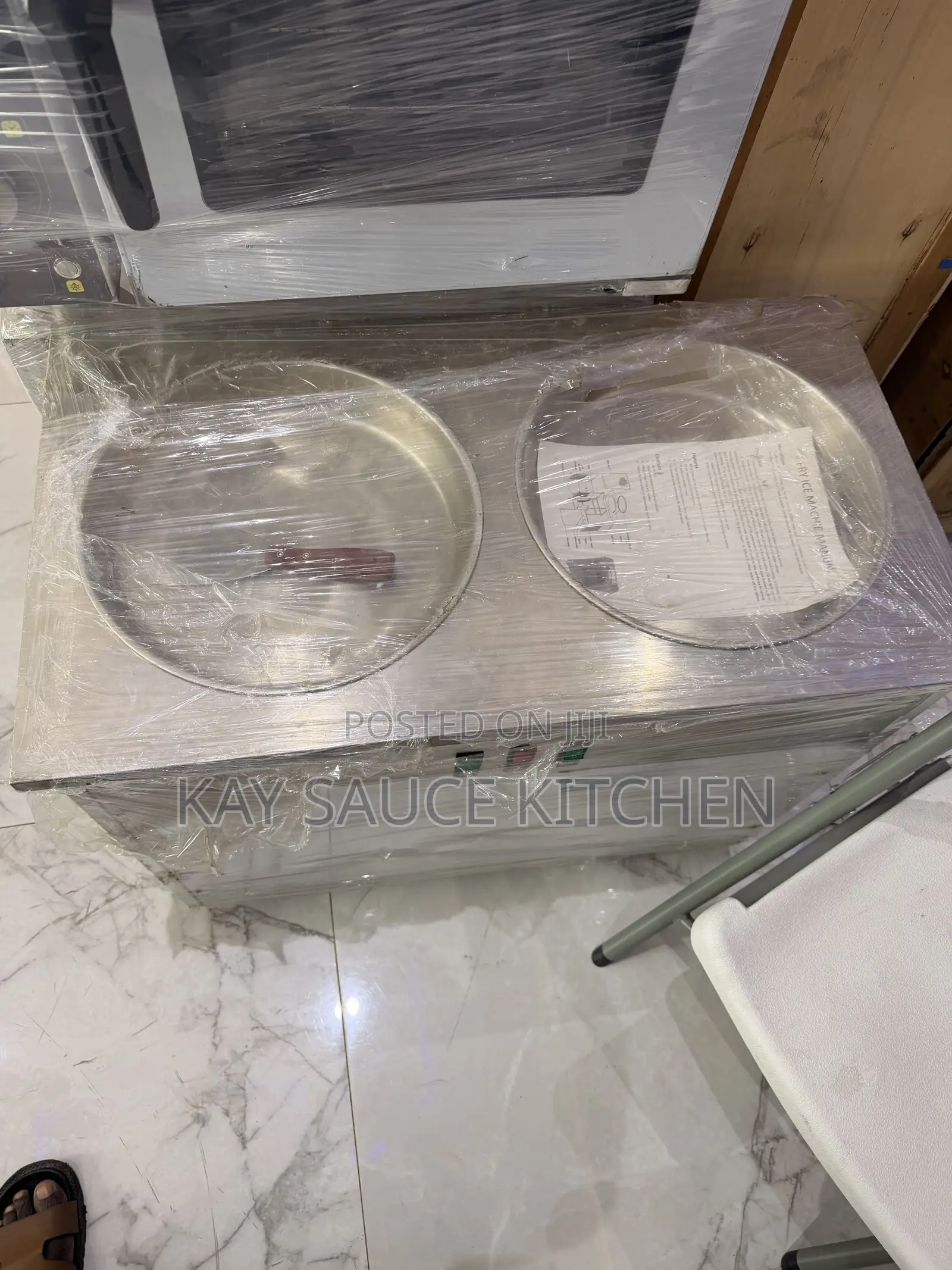 Fried Ice Cream Machine ( 2 Pan)