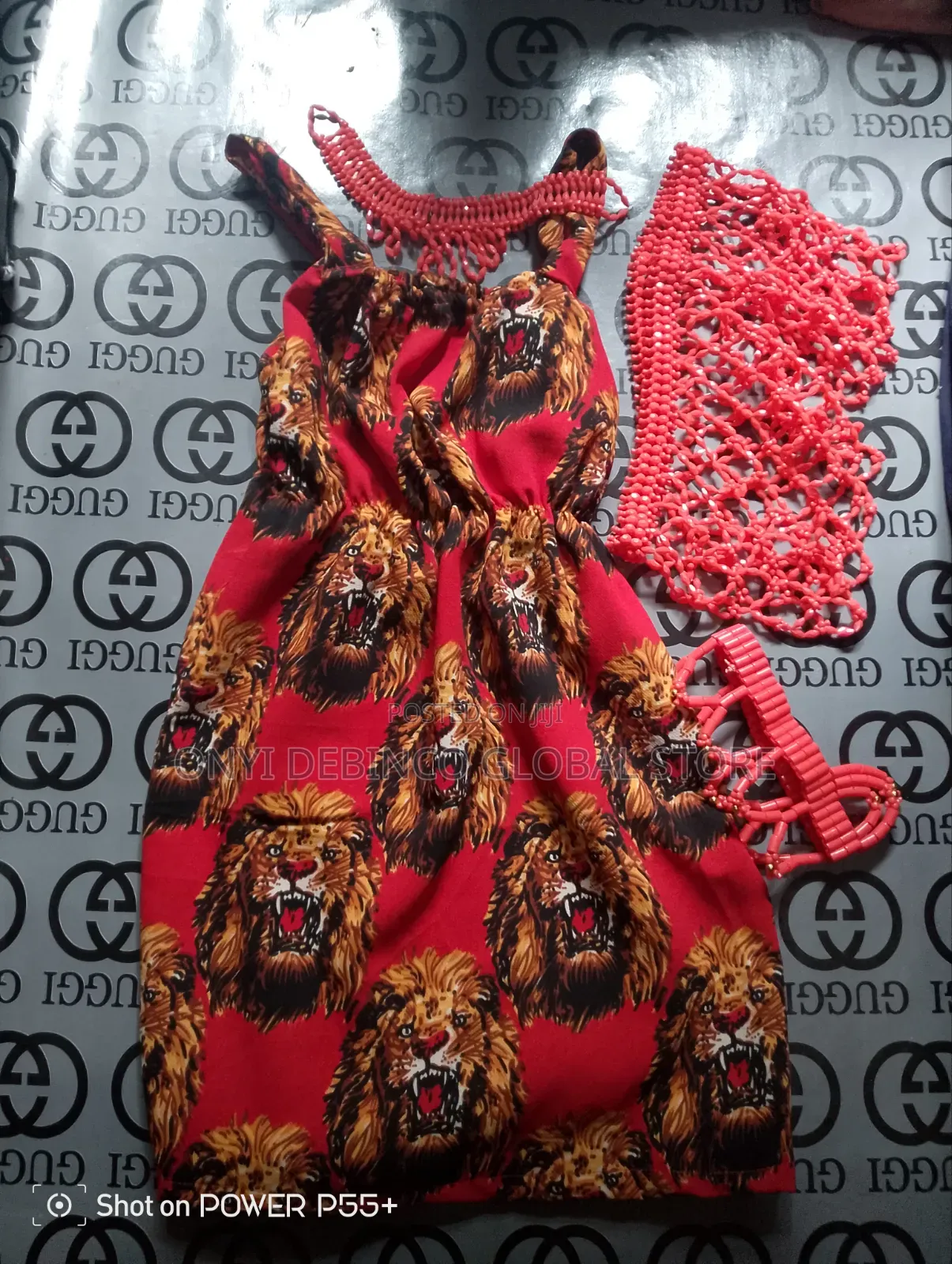 Igbo Girls Isi Agu Gown for Baby Girl for Traditional Cultural Day