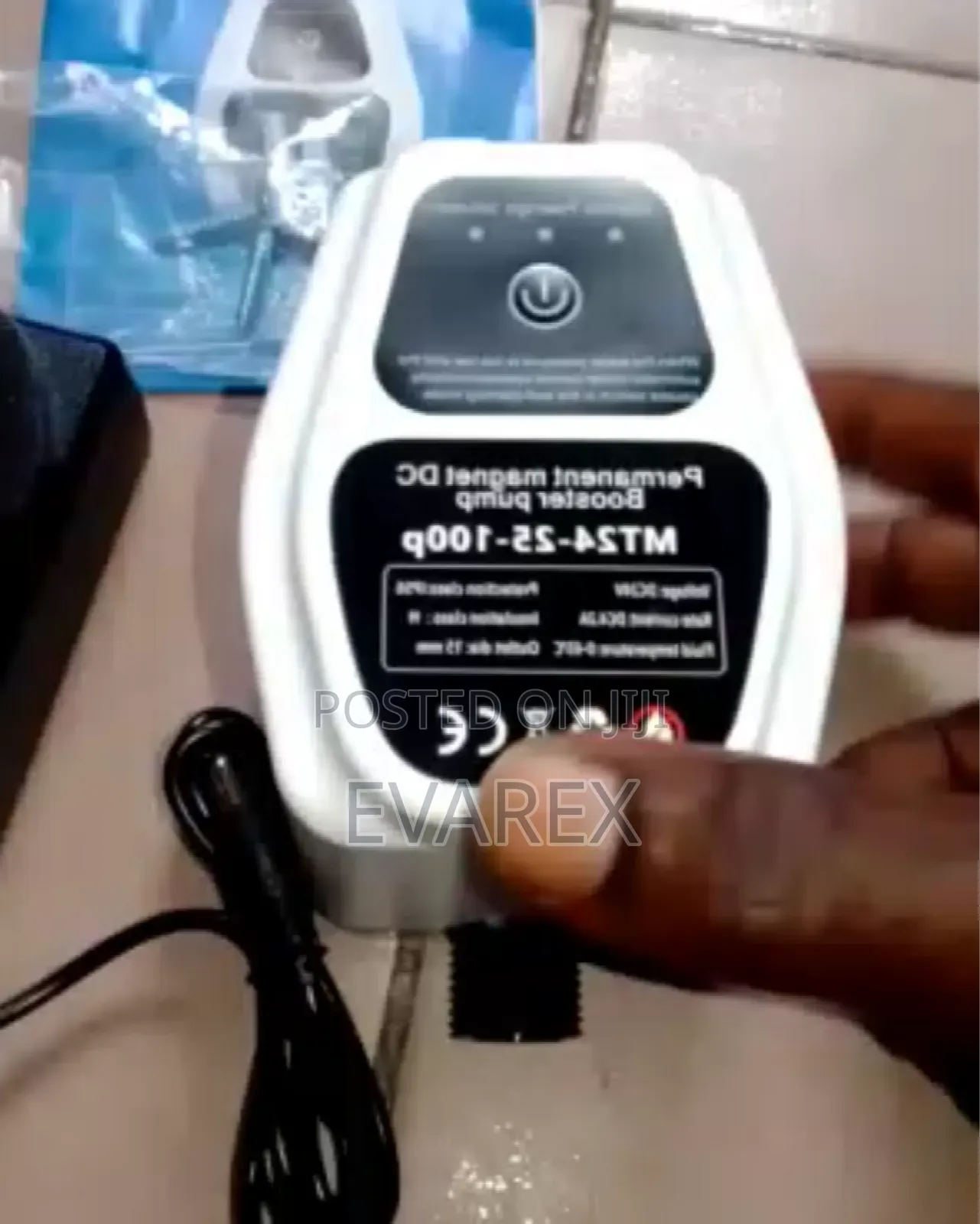 4 to 5 Bathroom Water Booster Pump, Solar Friendly.