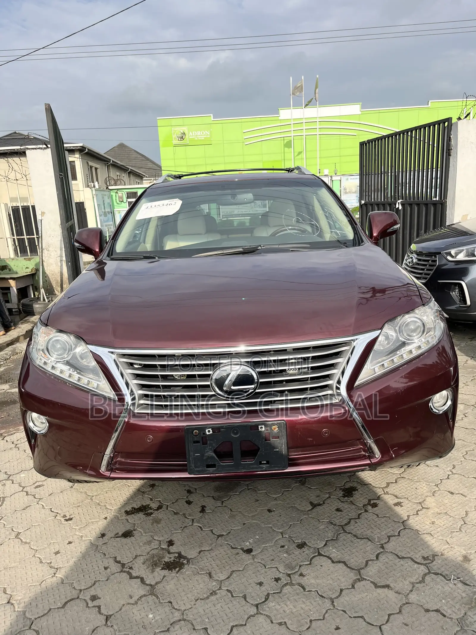 Lexus RX 350 AWD 2014 Burgundy