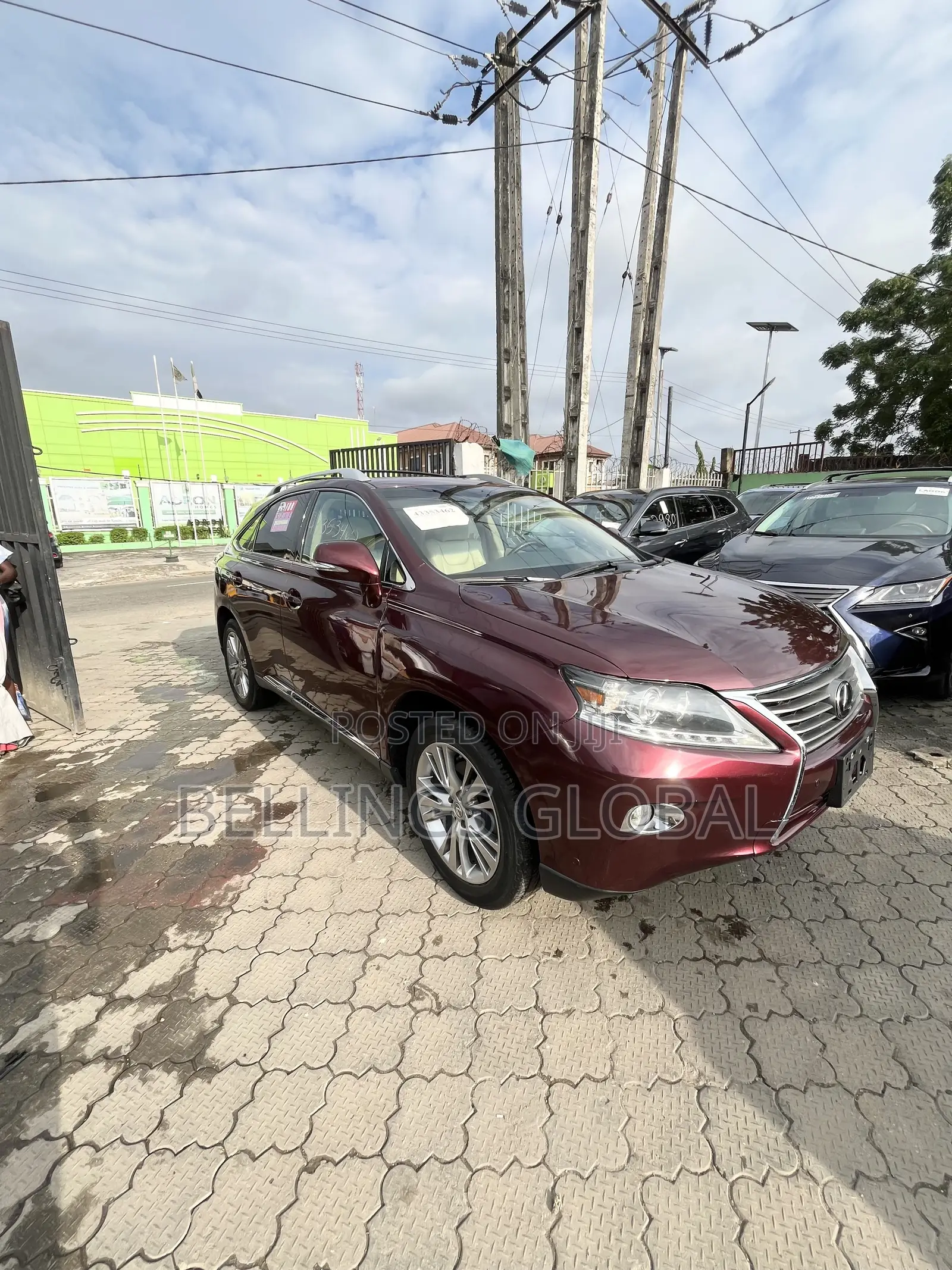 Lexus RX 350 AWD 2014 Burgundy