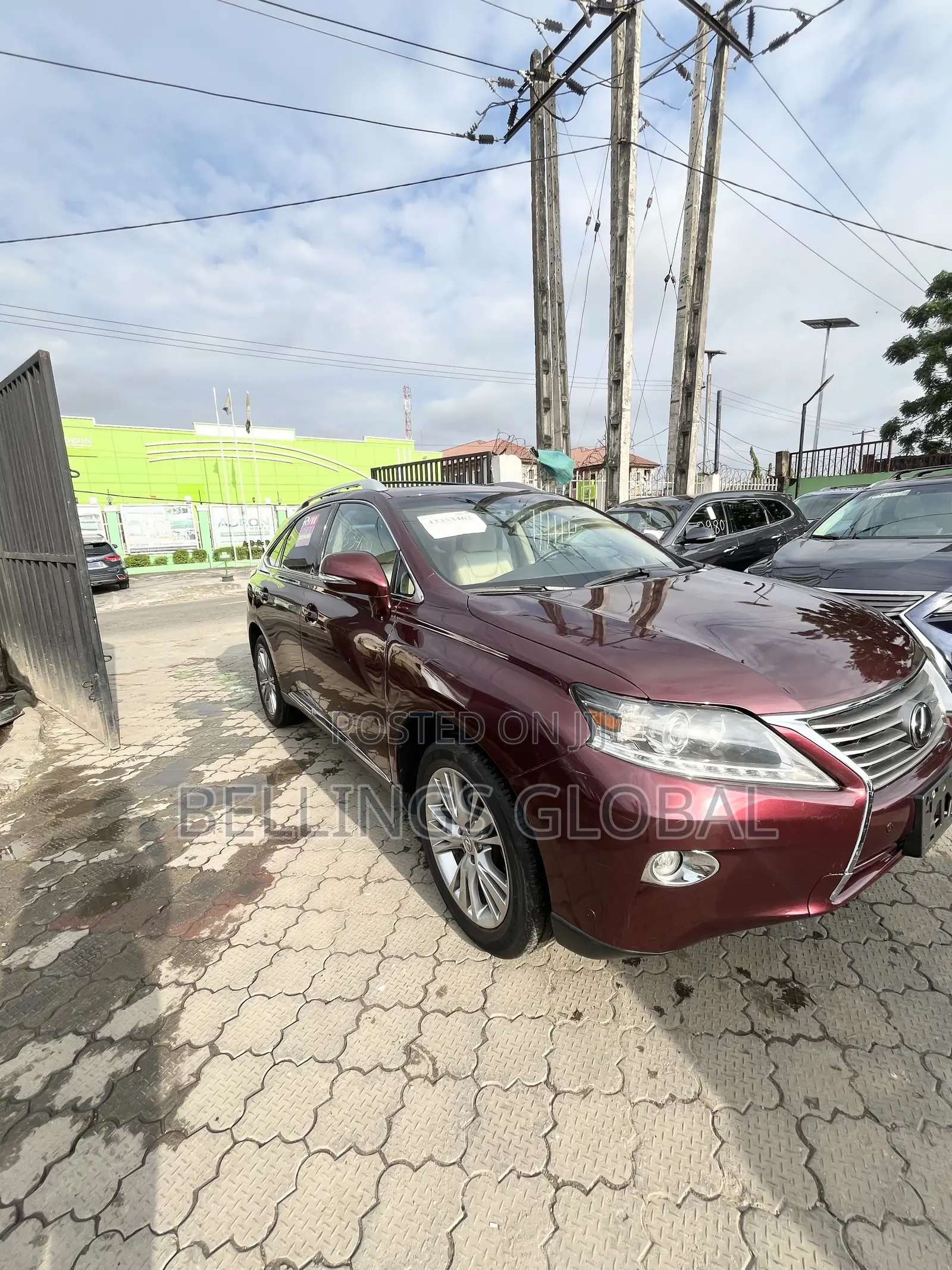 Lexus RX 350 AWD 2014 Burgundy