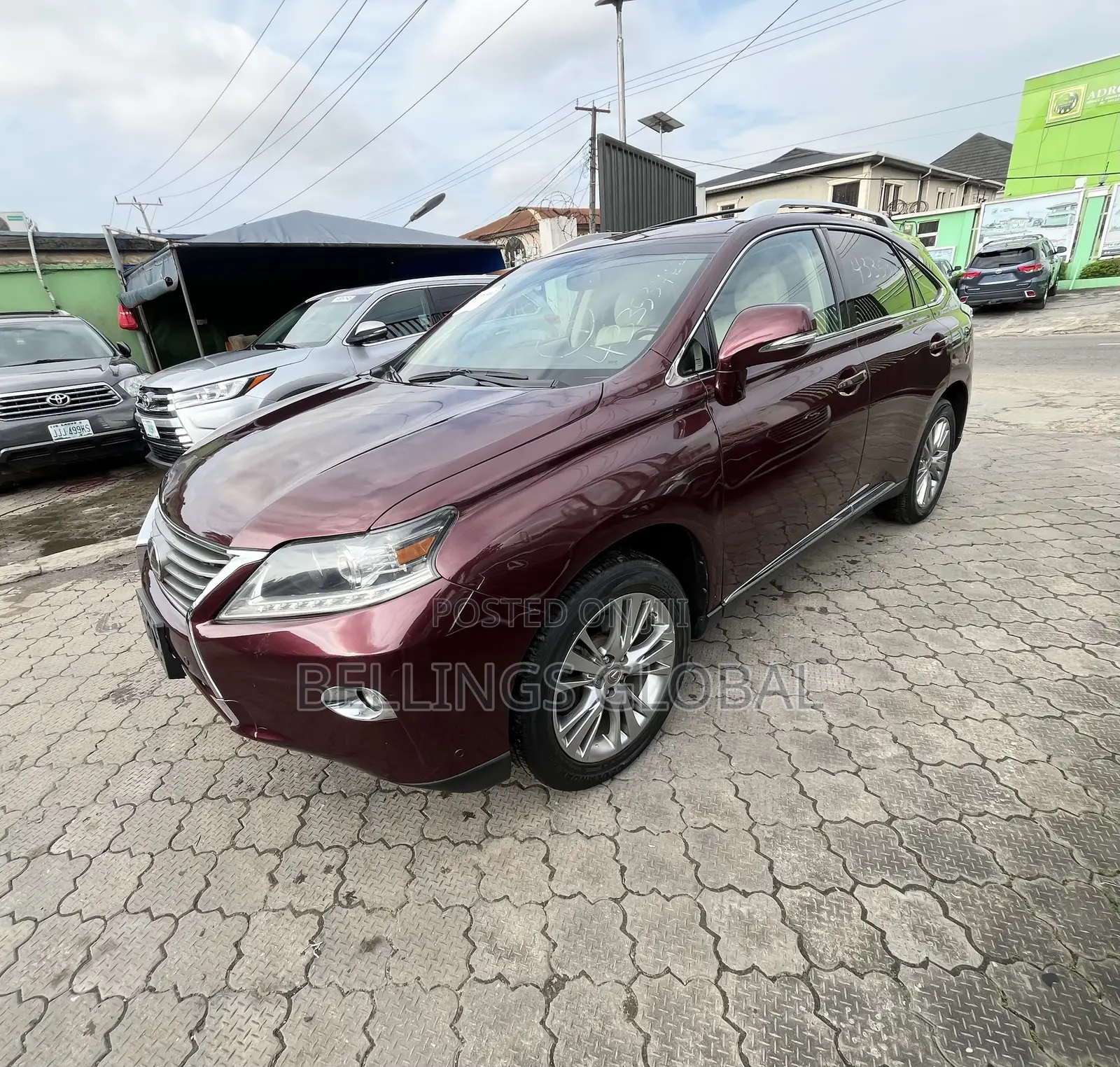 Lexus RX 350 AWD 2014 Burgundy