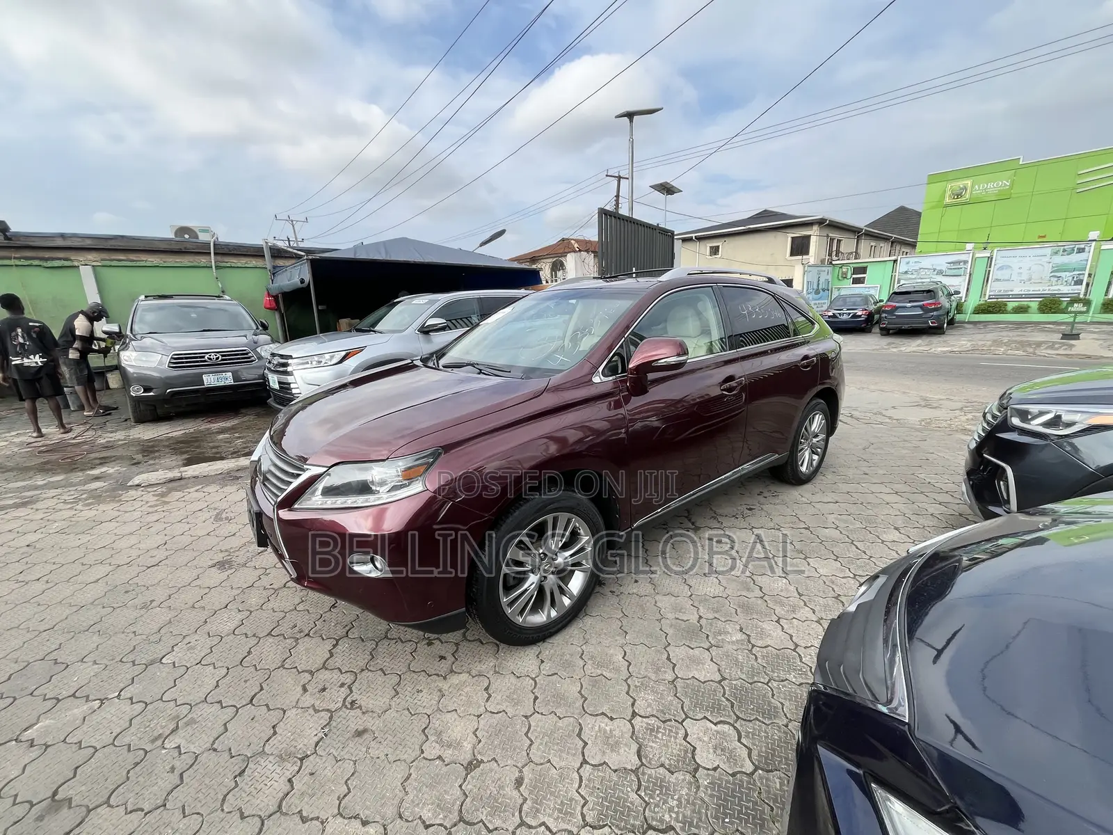 Lexus RX 350 AWD 2014 Burgundy