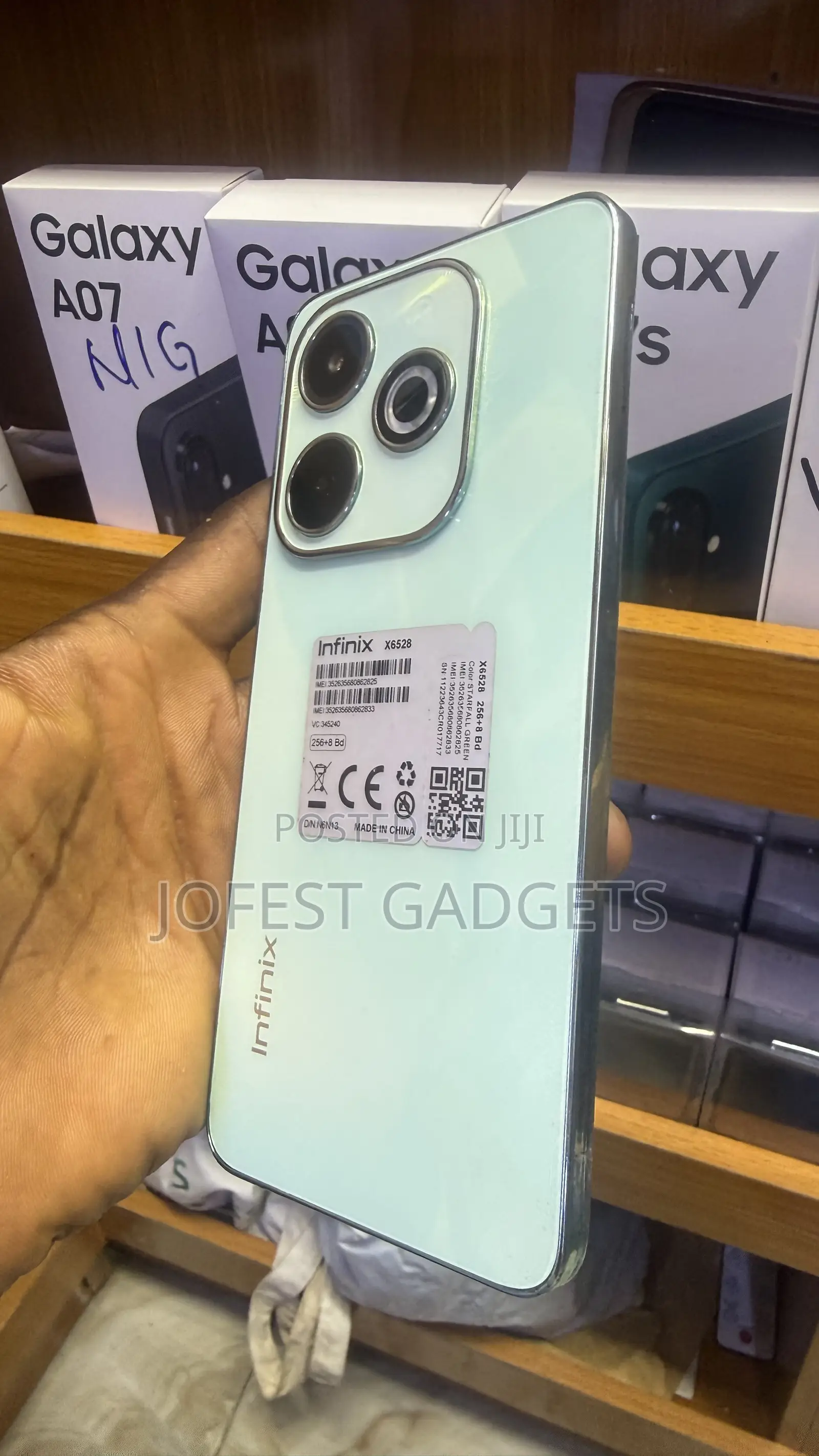Infinix Hot 40i 256 GB Green