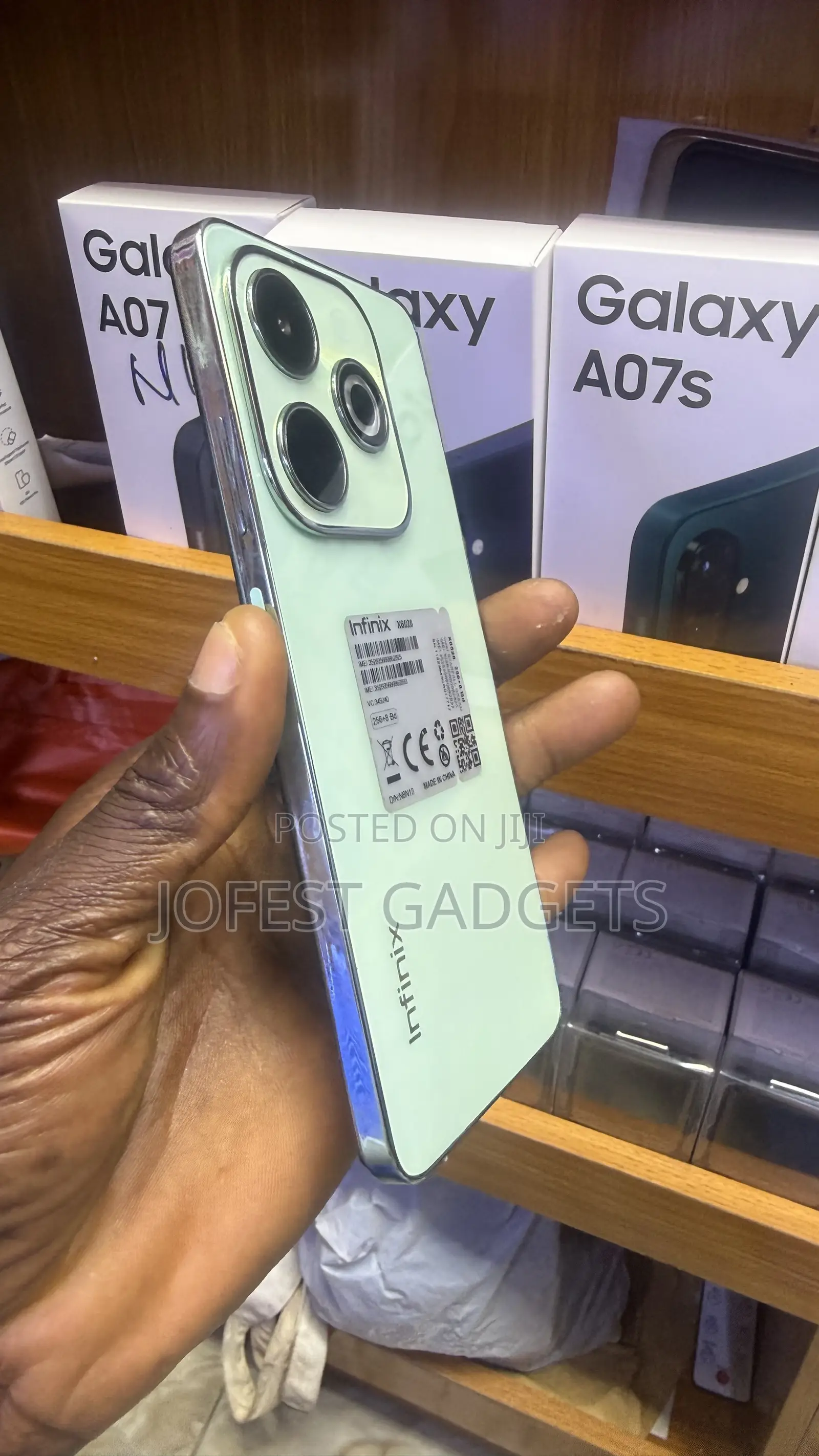 Infinix Hot 40i 256 GB Green