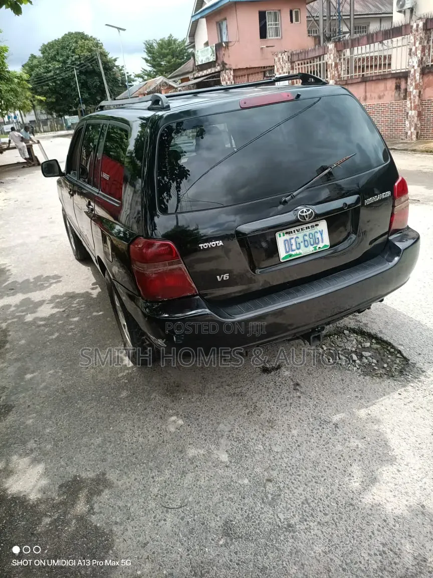 Toyota Highlander Limited V6 FWD 2004 Black