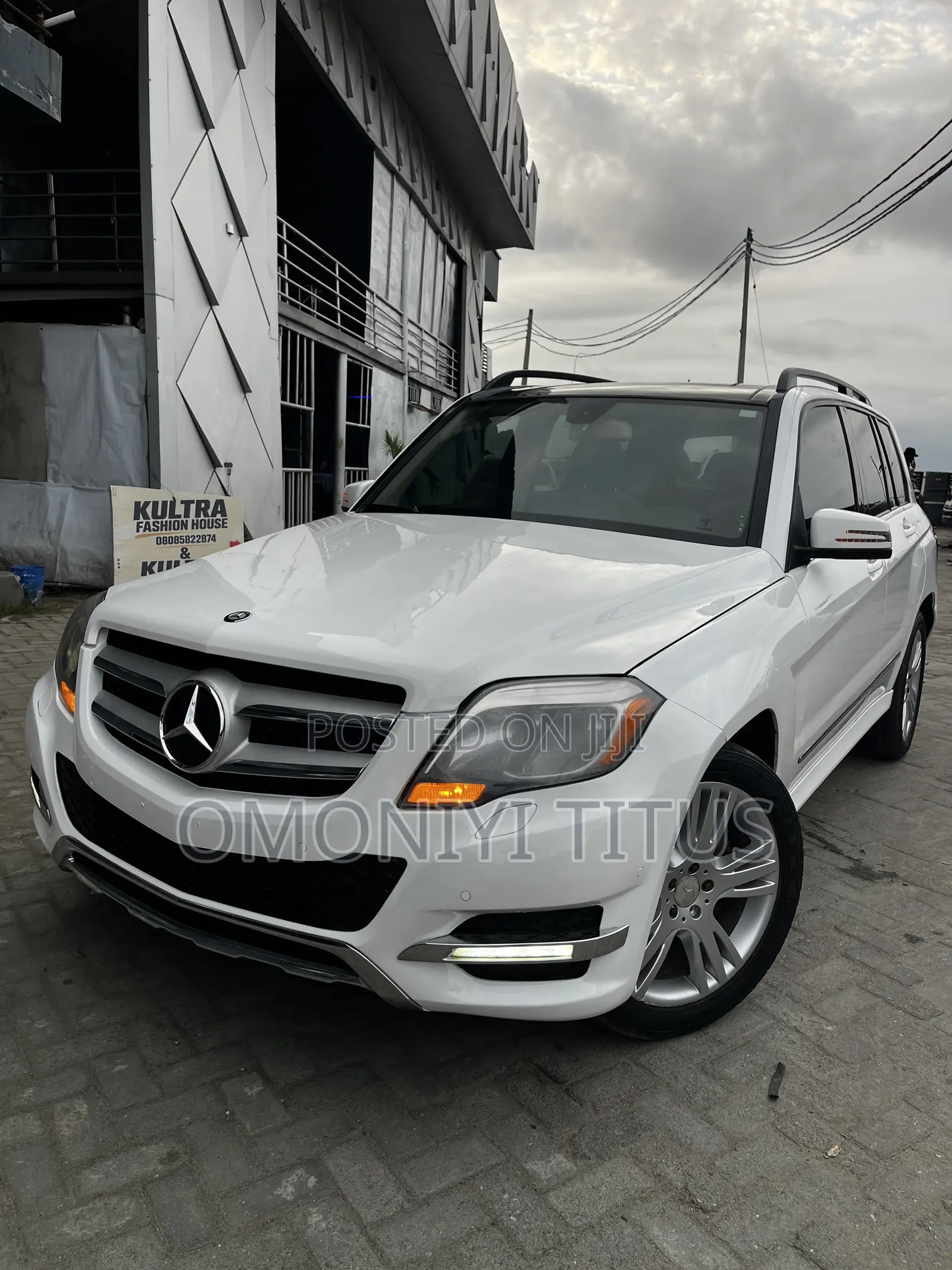 Mercedes-Benz GLK-Class 350 4MATIC 2014 White