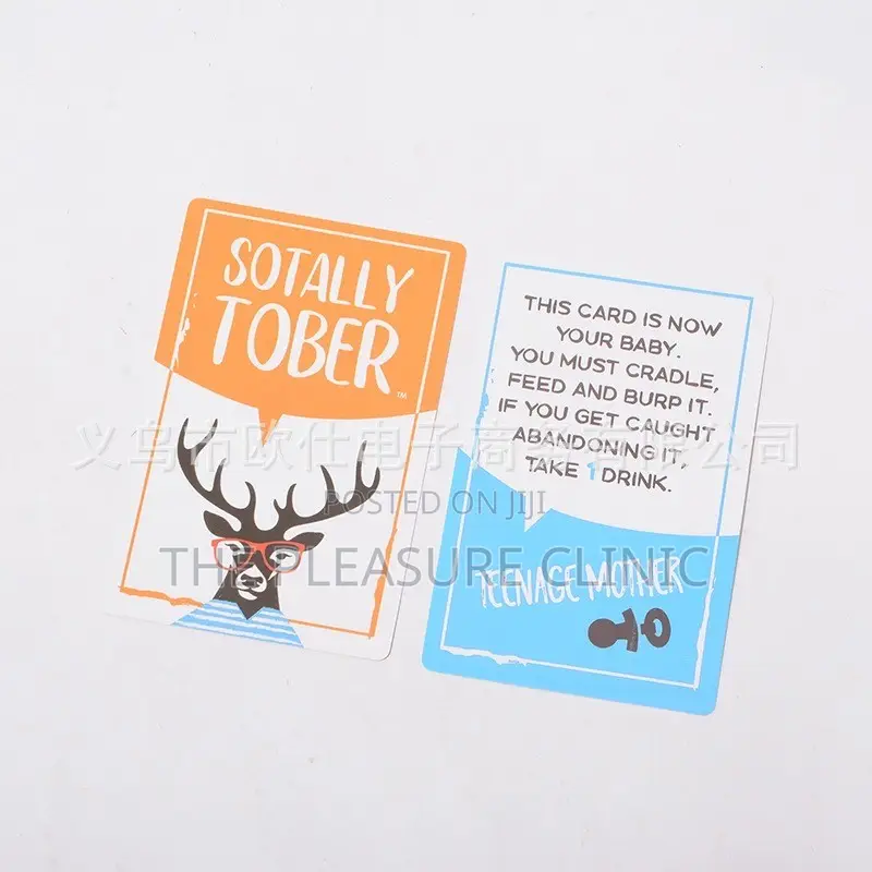 Sotally Tober Card Game (Party Game)