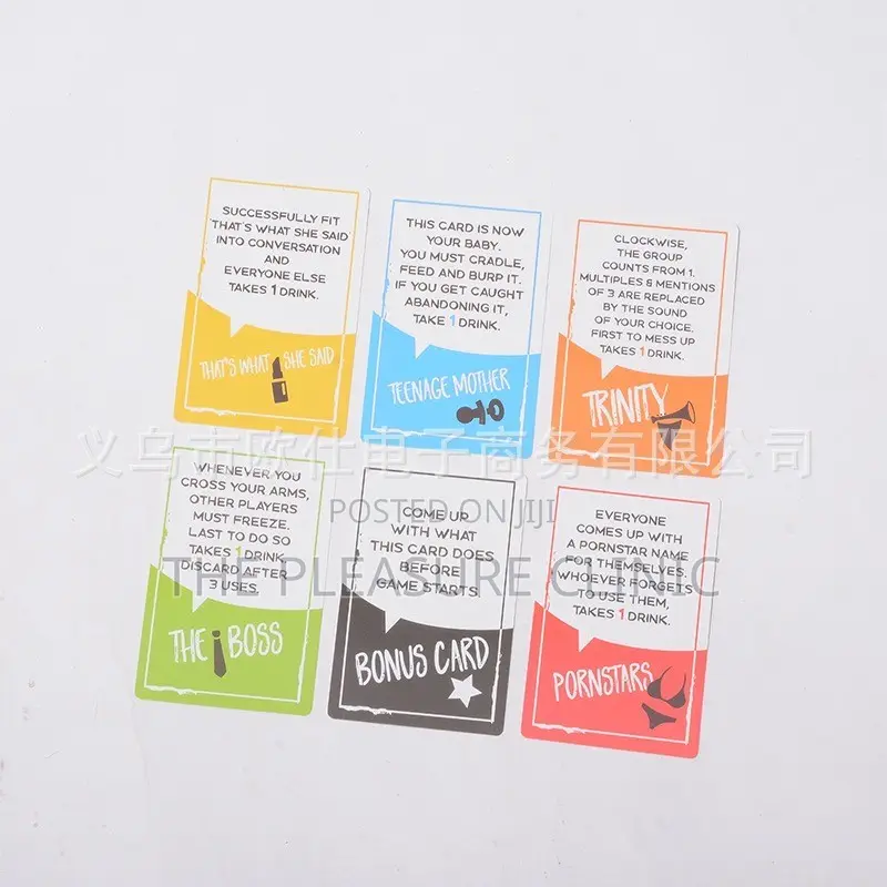 Sotally Tober Card Game (Party Game)