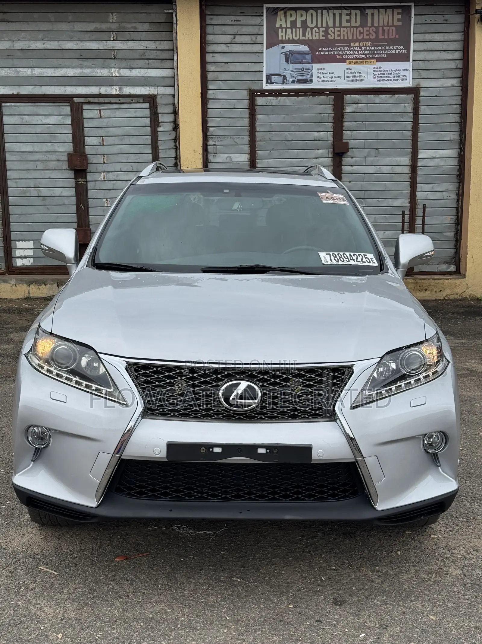 Lexus RX 350 F Sport AWD 2014 Silver