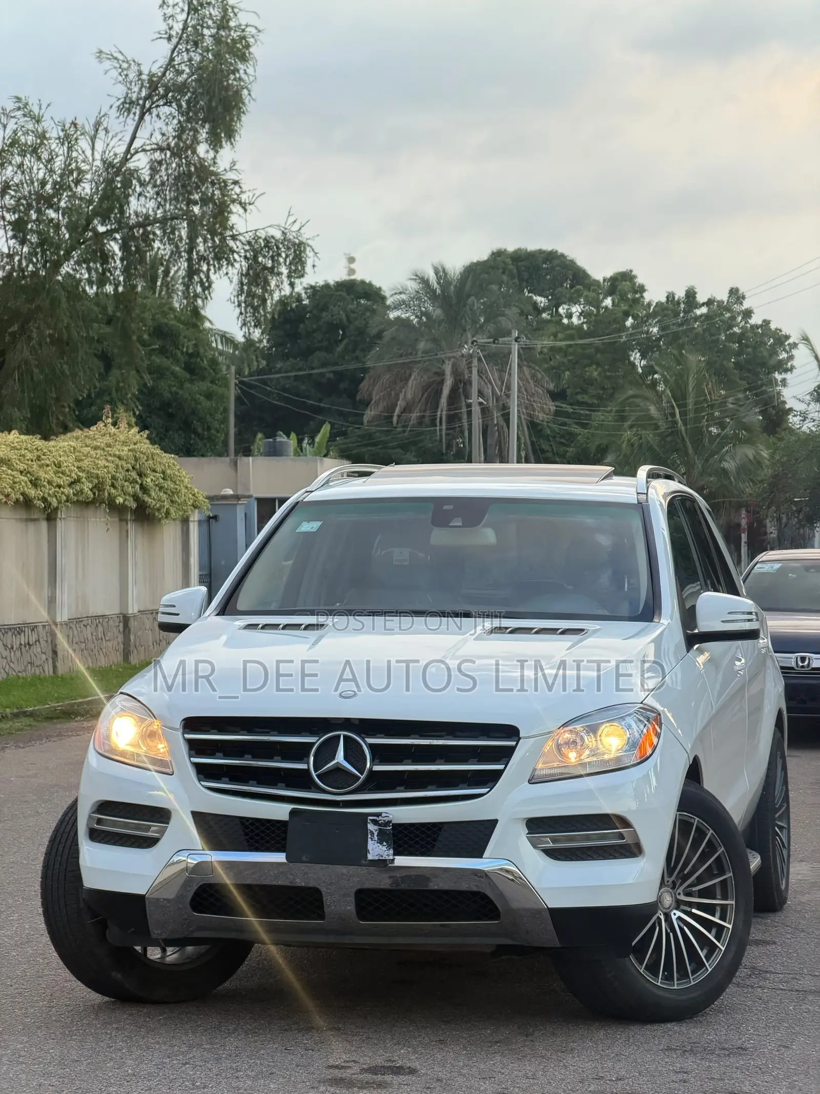 Mercedes-Benz M Class 2014 White