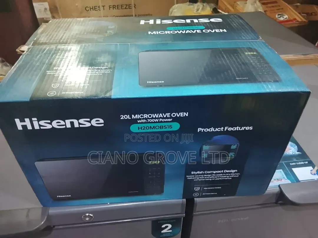 Hisense Microwave 20 Liter Black Digital