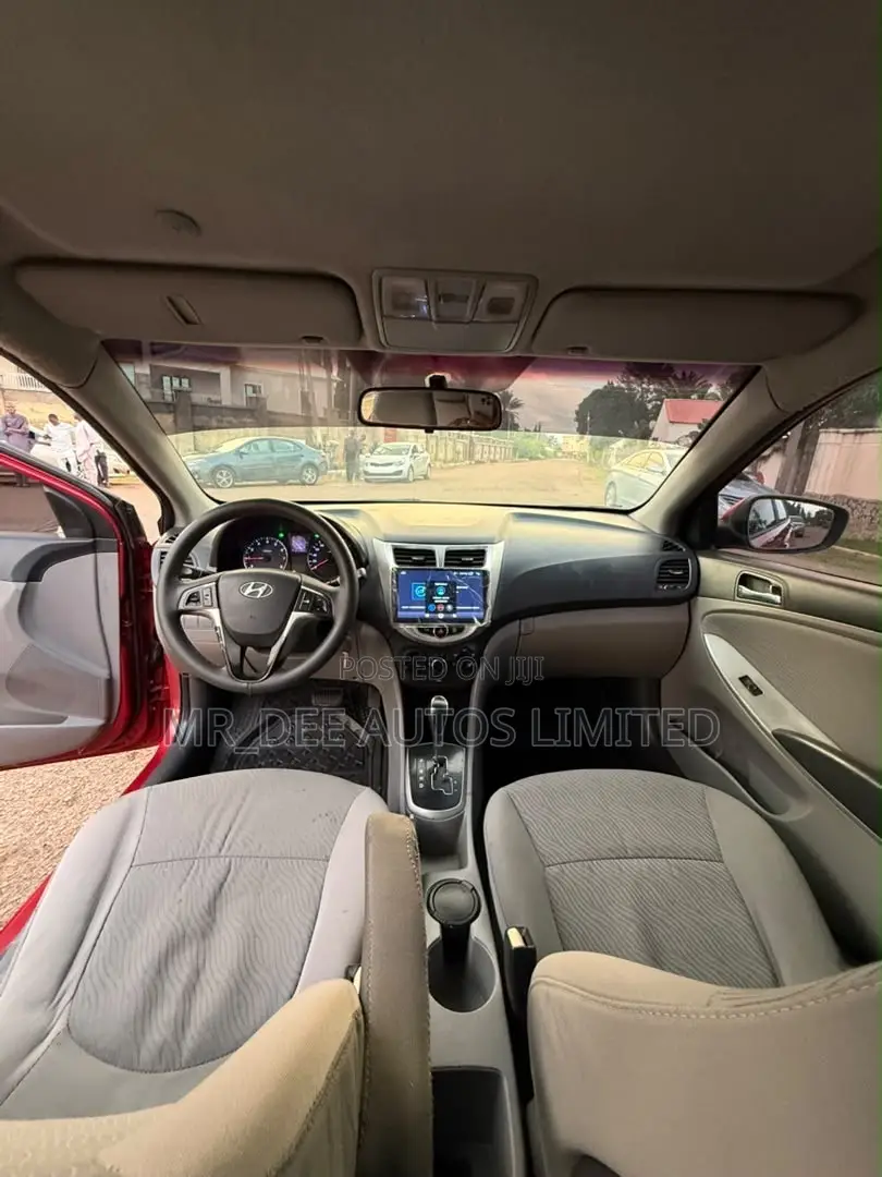 Hyundai Accent 2013 Red