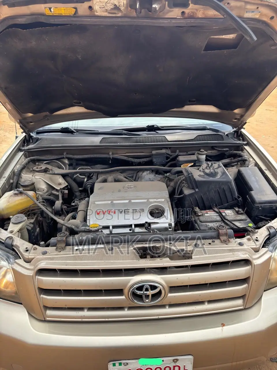 Toyota Highlander 2006 Gold