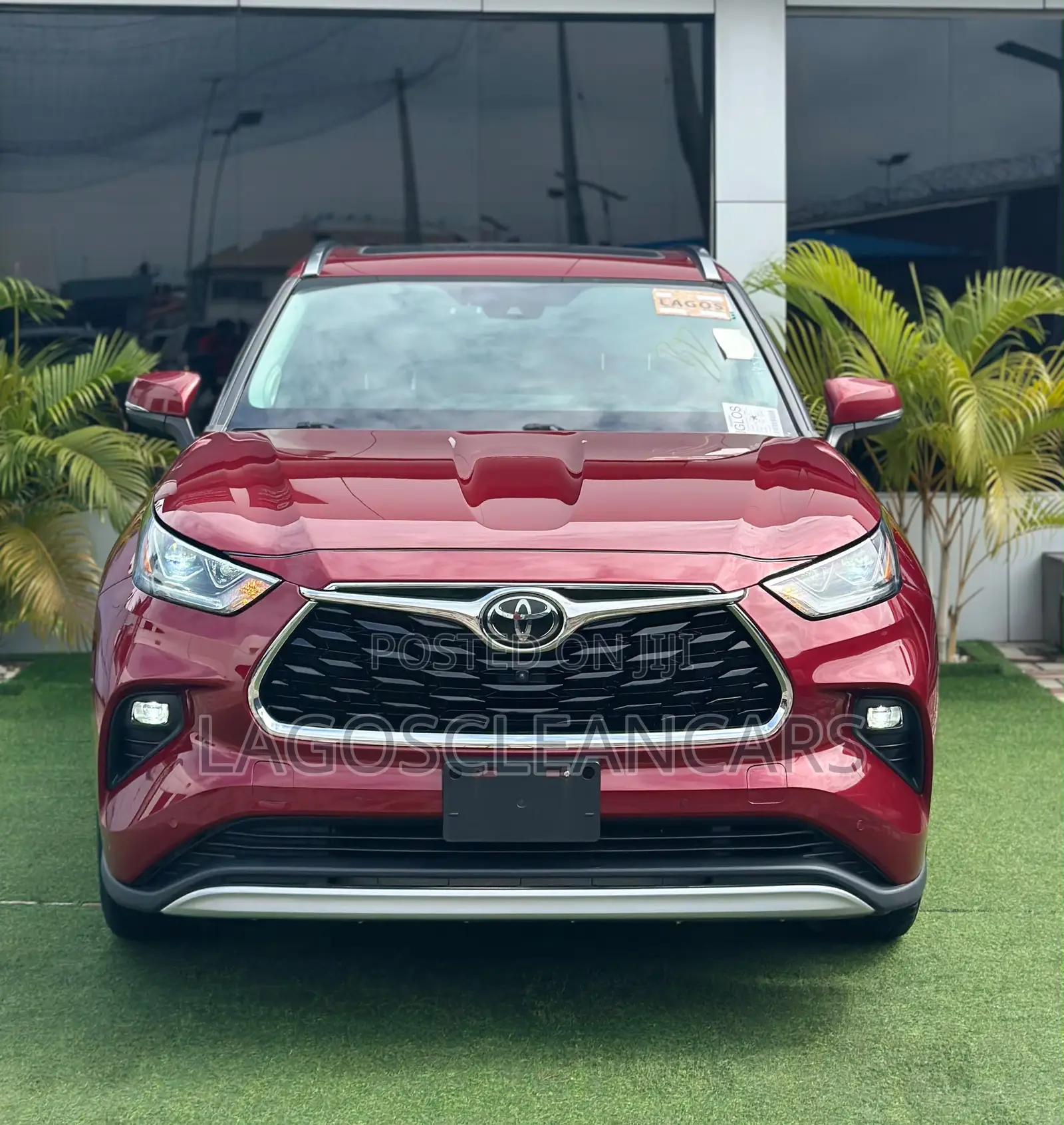 Toyota Highlander Platinum 2021 Red