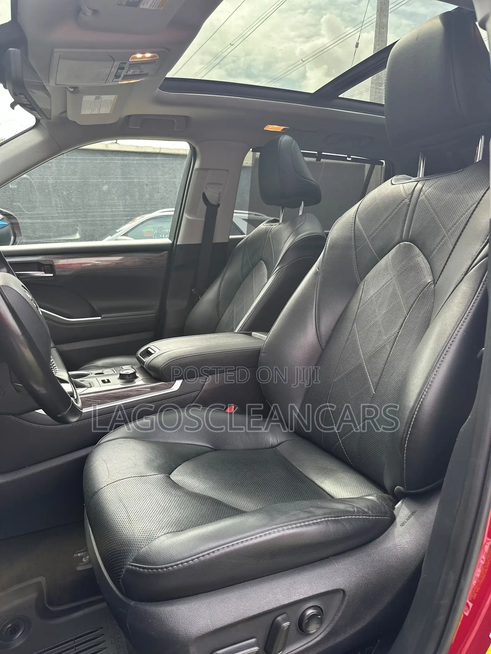 Toyota Highlander Platinum 2021 Red