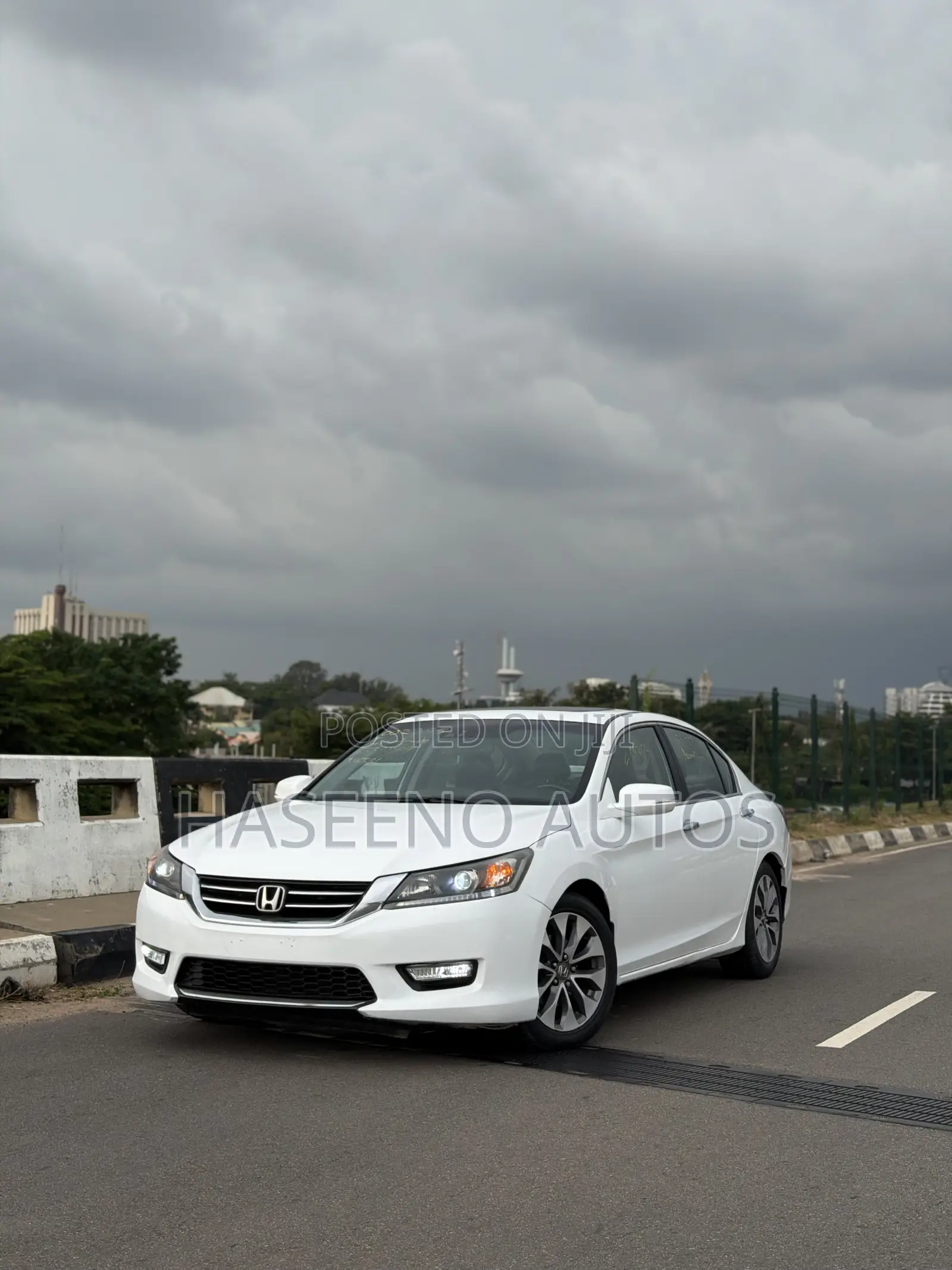 Honda Accord EX-L 4dr Sedan (2.4L 4cyl CVT) 2014 White