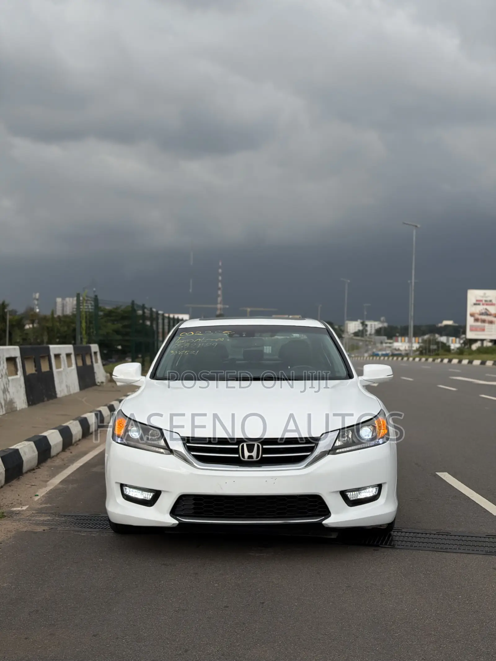 Honda Accord EX-L 4dr Sedan (2.4L 4cyl CVT) 2014 White